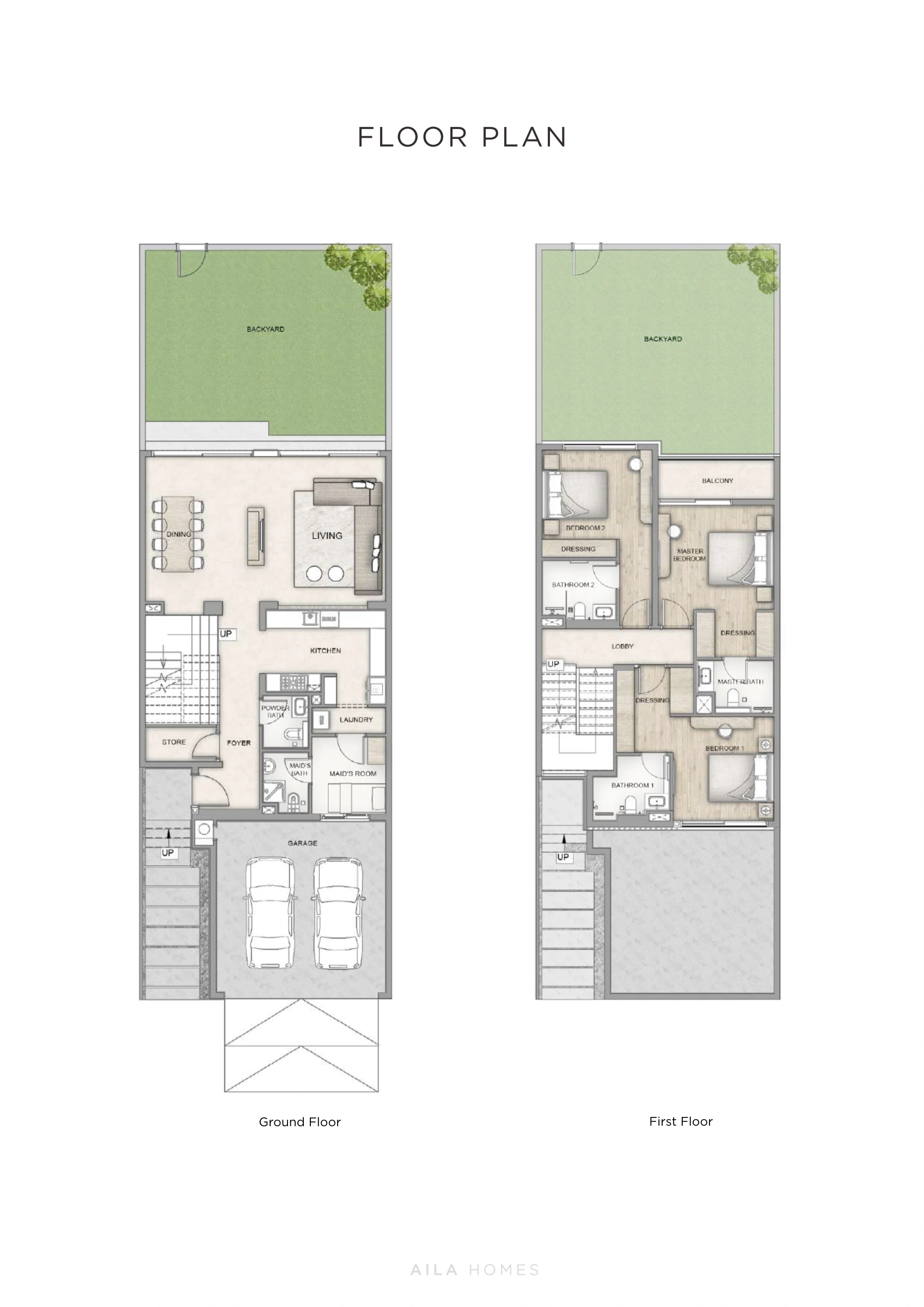 Aila Homes floor plan 3