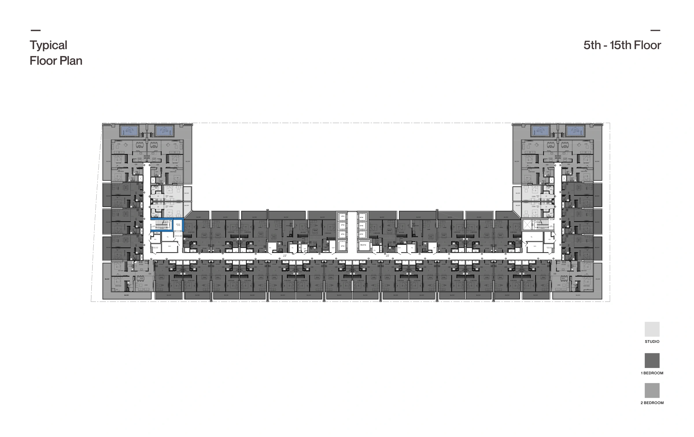 Binghatti Amber floor plan 2