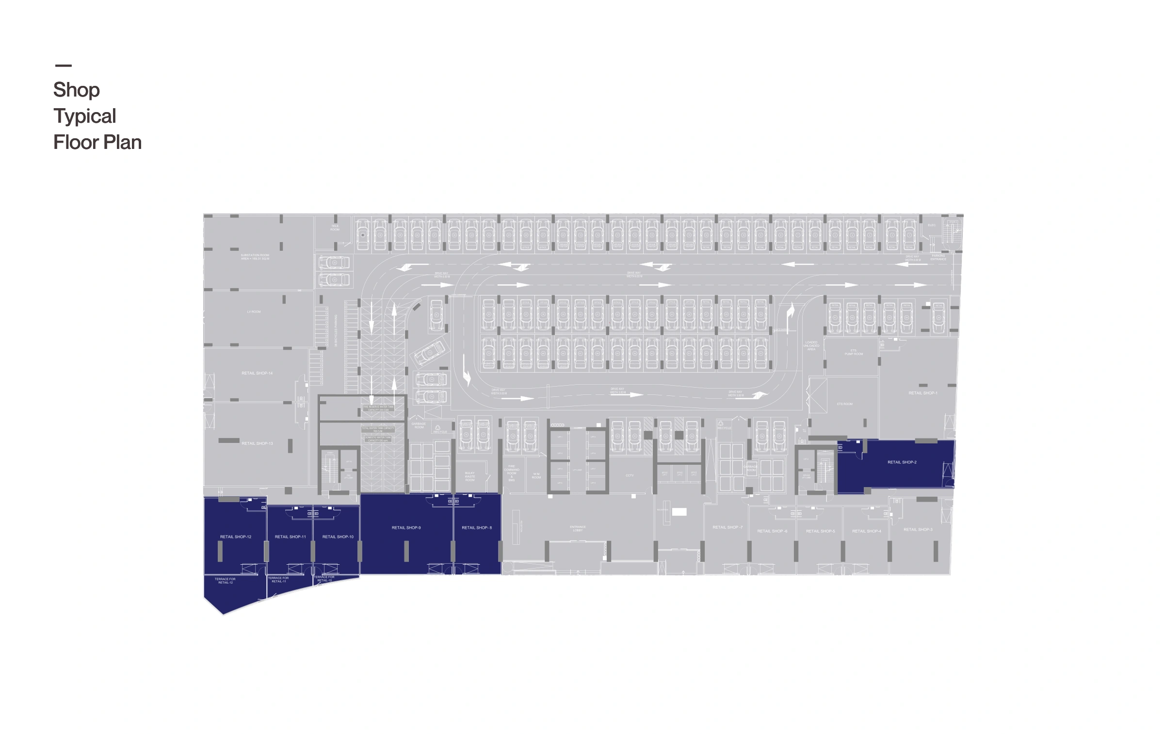 Binghatti Corner floor plan 2
