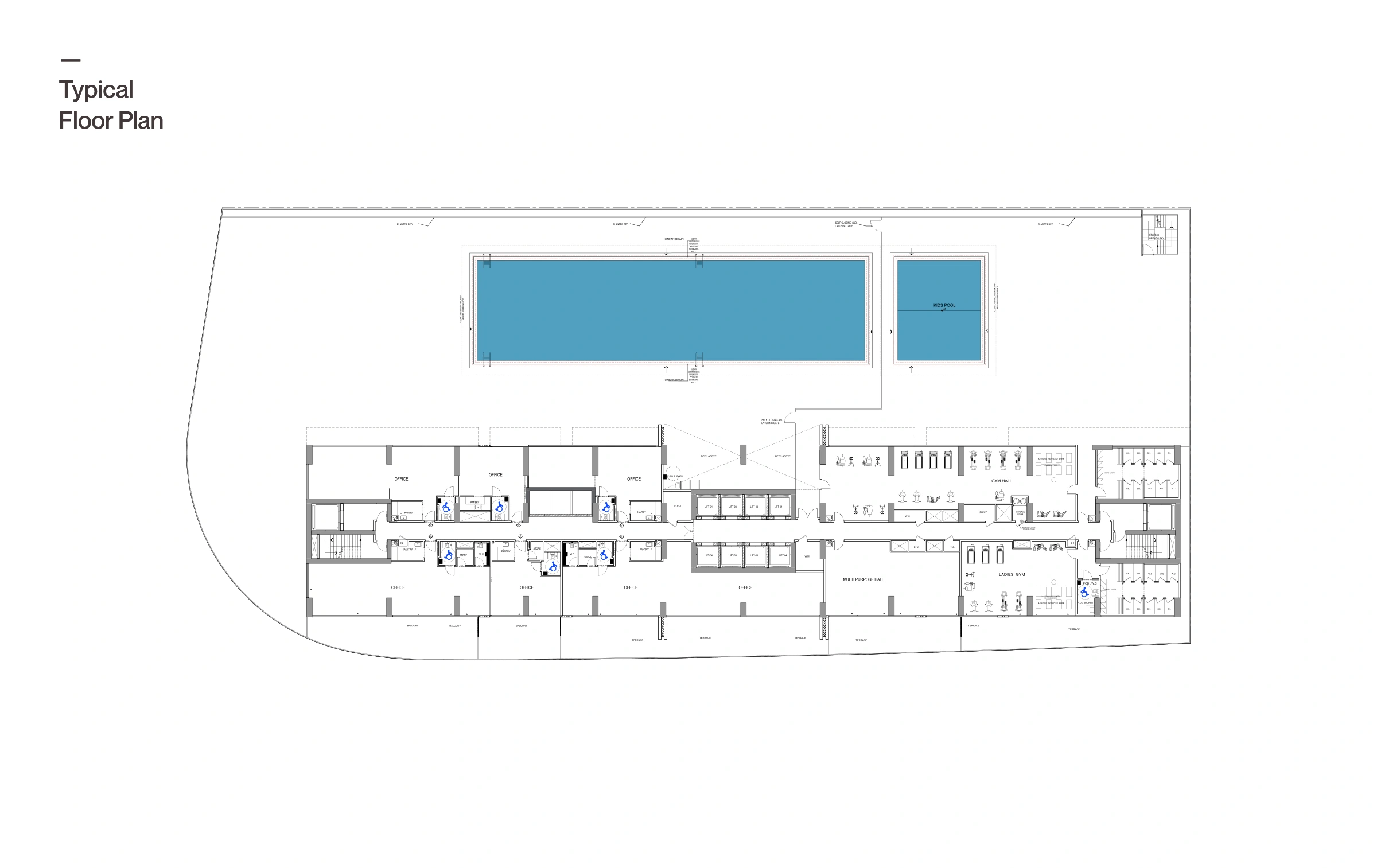 Binghatti Onyx floor plan 1