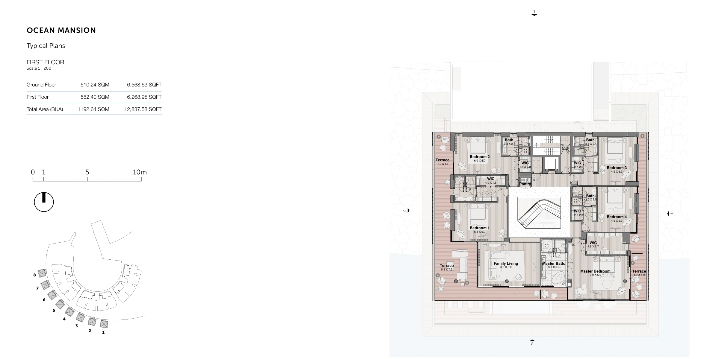 Bulgari Ocean Mansions floor plan 1