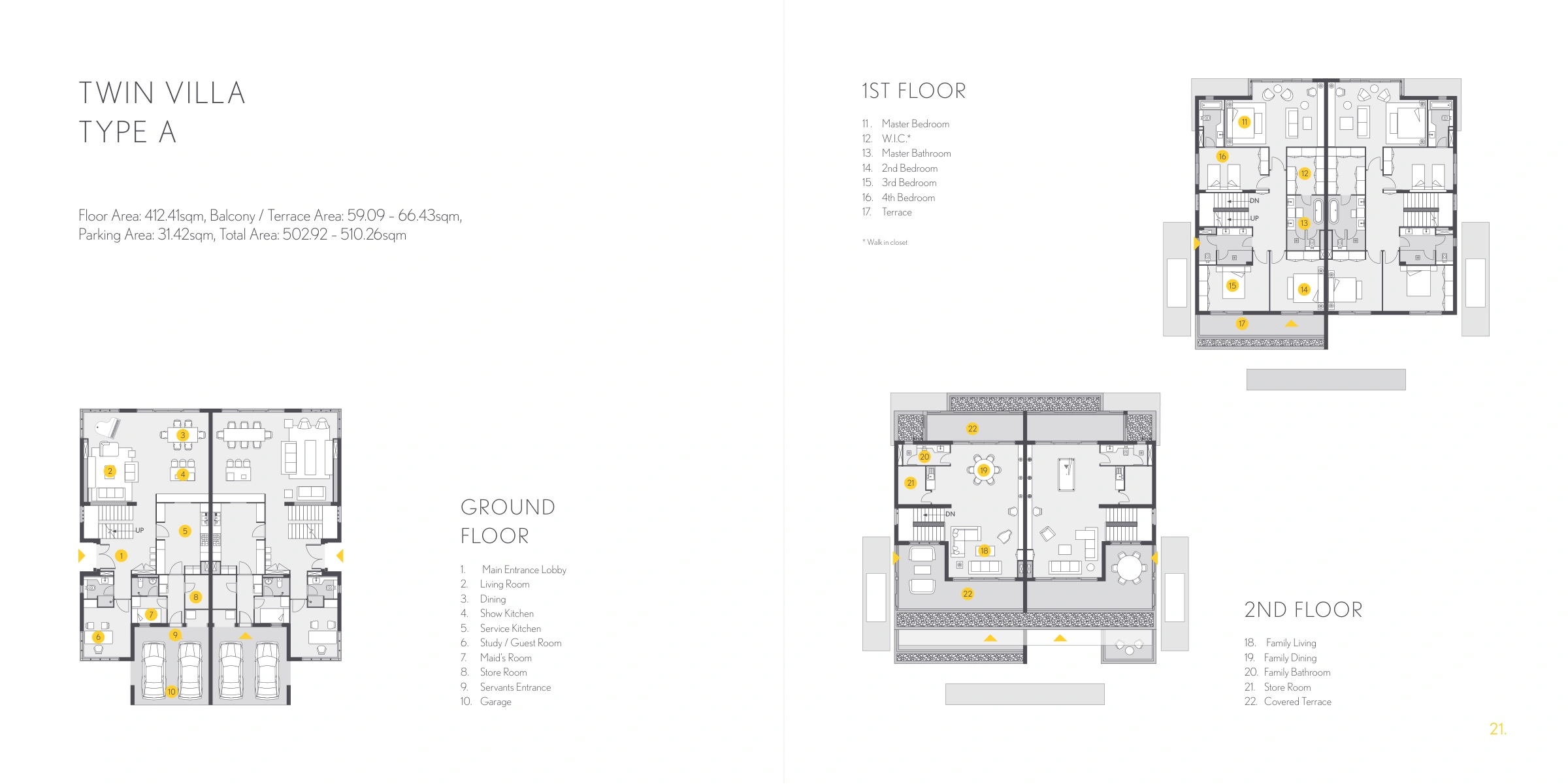 California Village Dubai floor plan 3