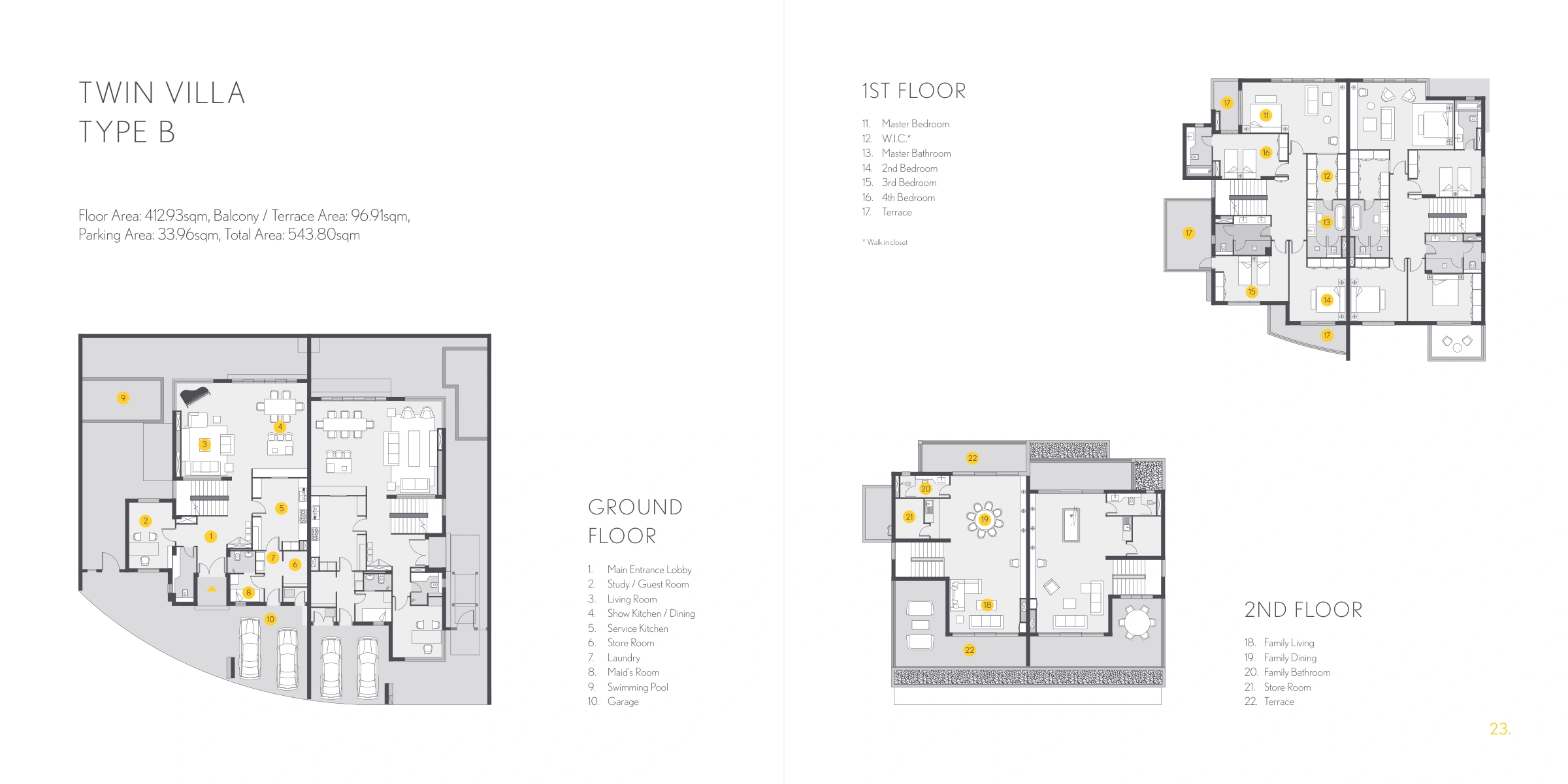 California Village Dubai floor plan 1
