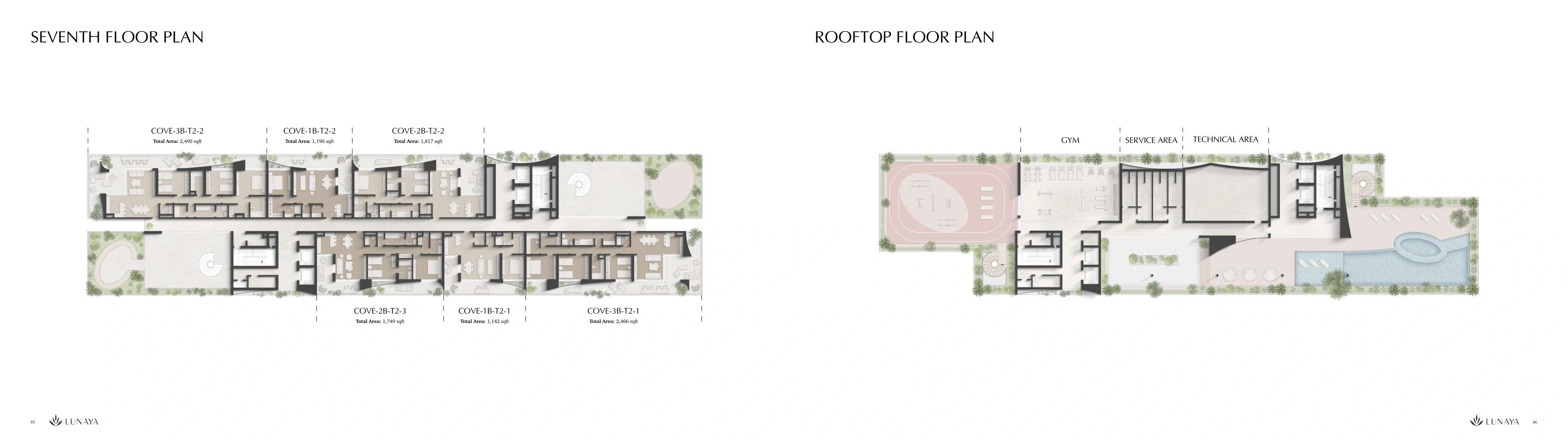 Haven at Lunaya Terraces floor plan 4