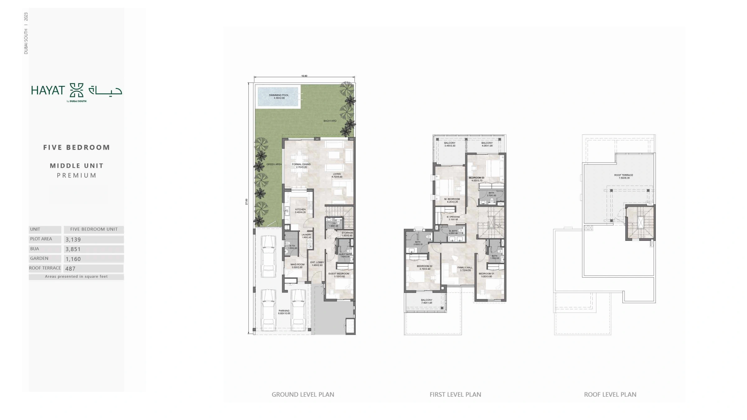 Hayat Phase 3 By Dubai South floor plan 7