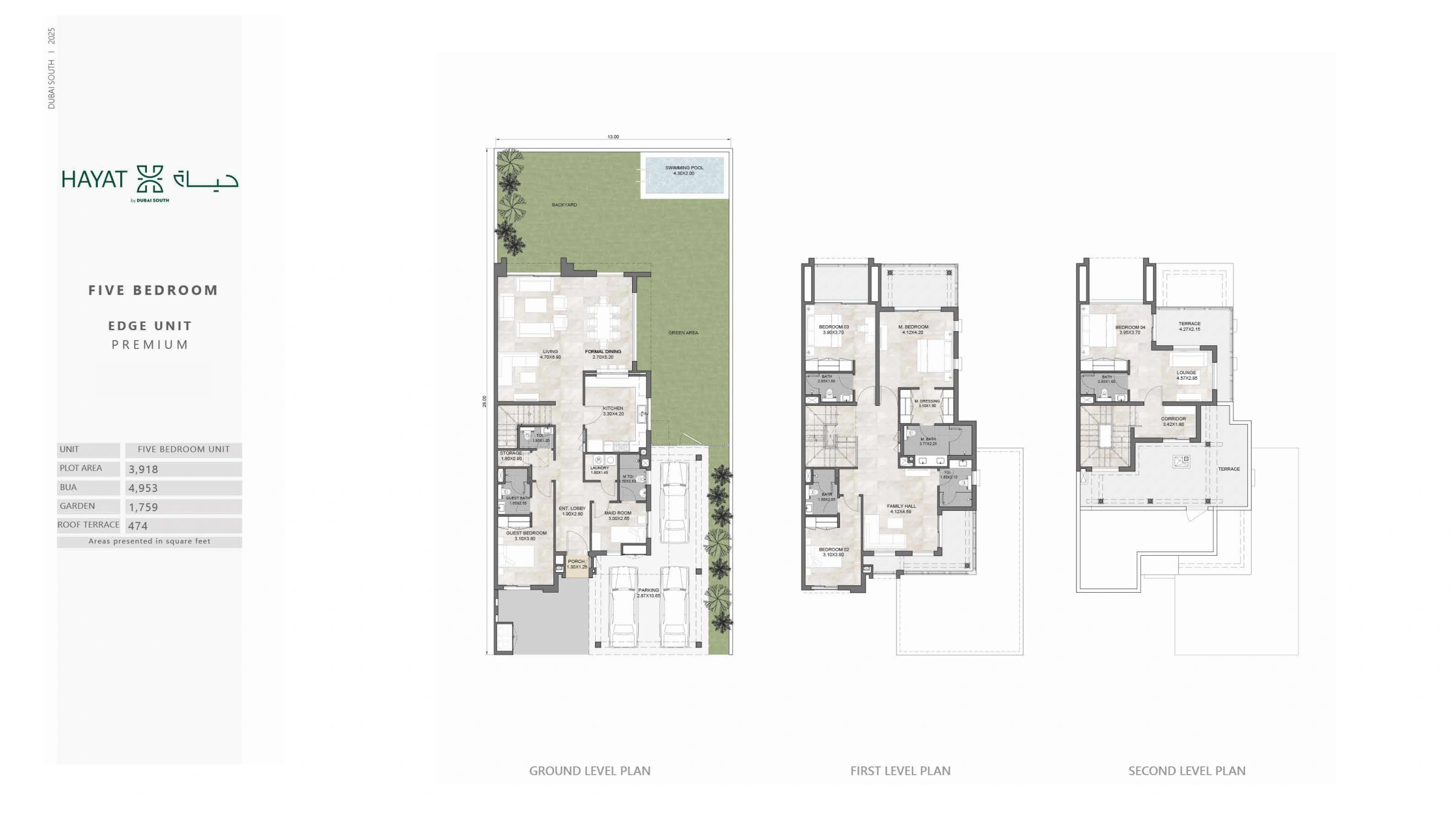 Hayat Phase 3 By Dubai South floor plan 1