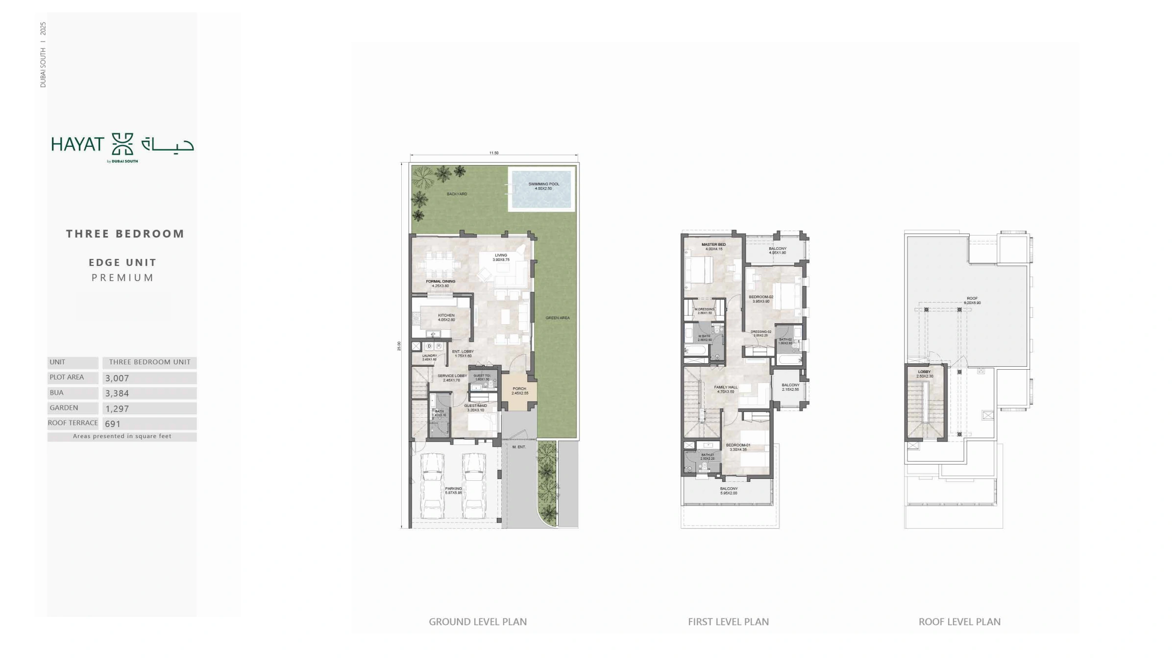 Hayat Phase 3 By Dubai South floor plan 8