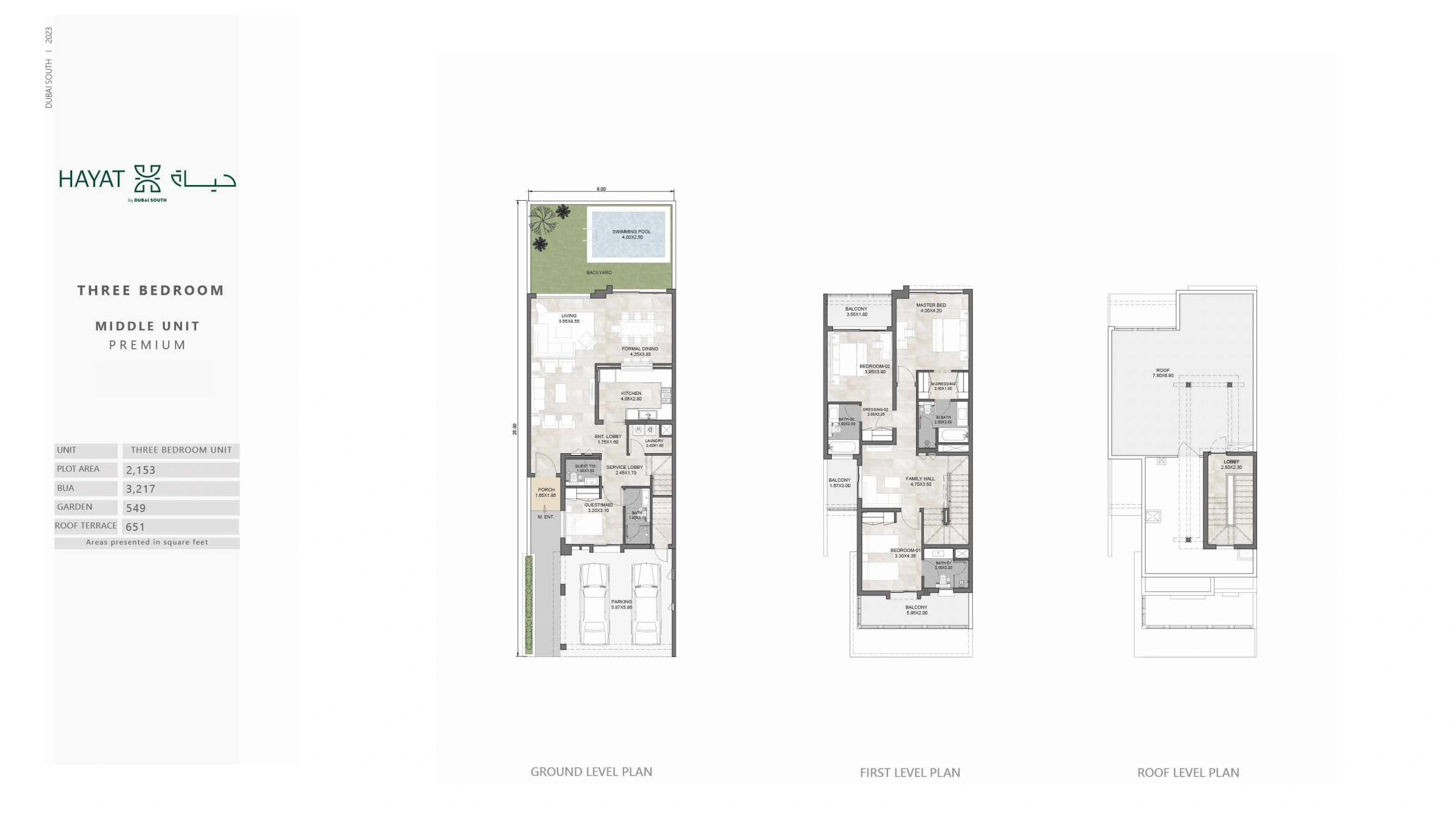 Hayat Phase 3 By Dubai South floor plan 5