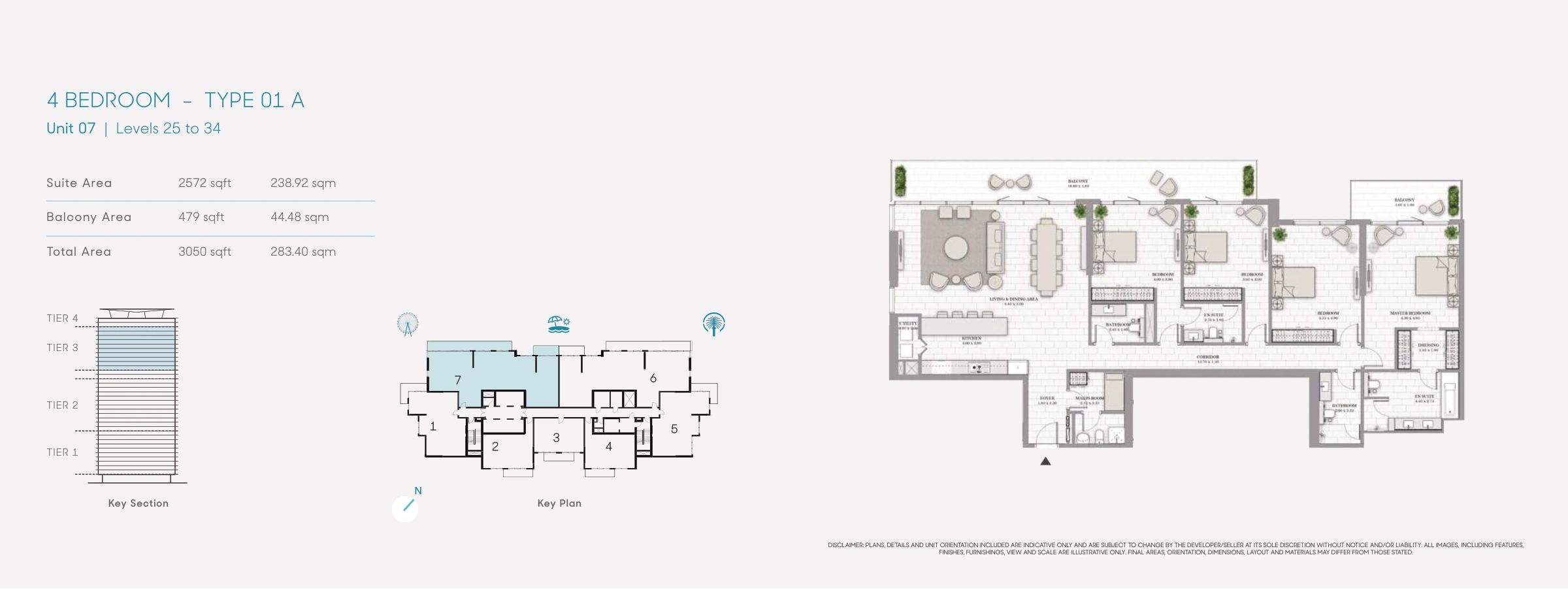 La Vie floor plan 1