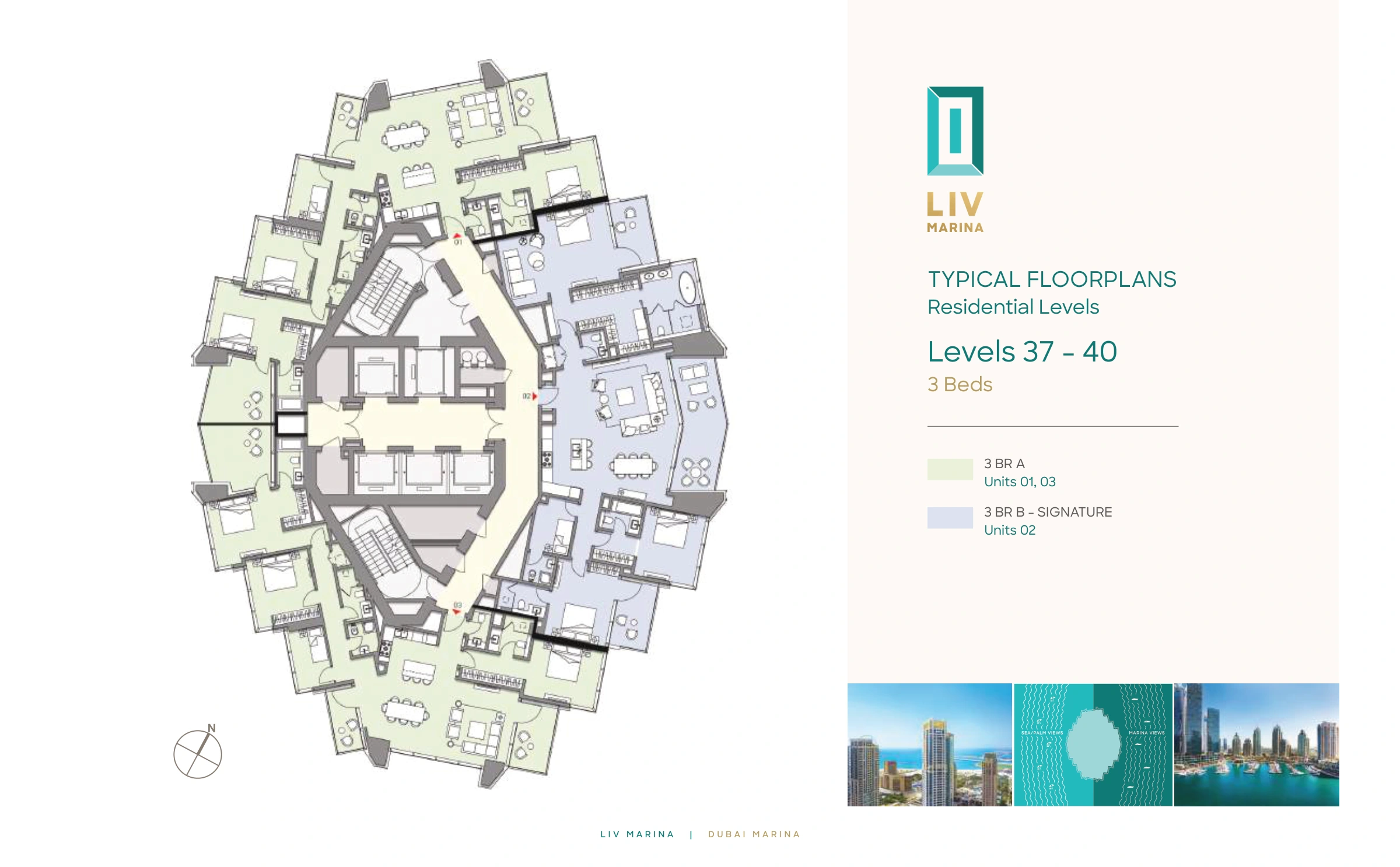 LIV Marina floor plan 1