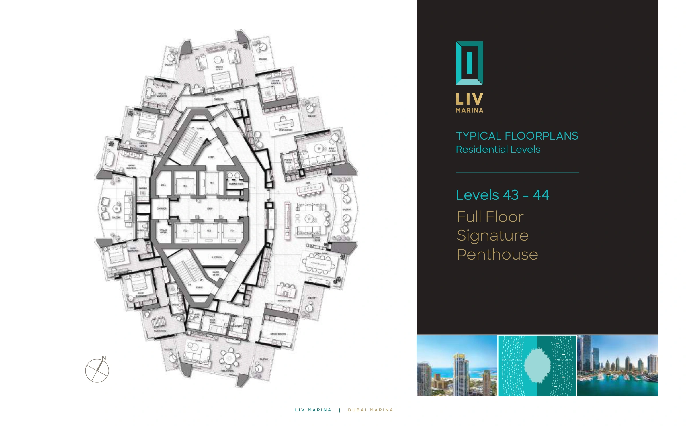 LIV Marina floor plan 3