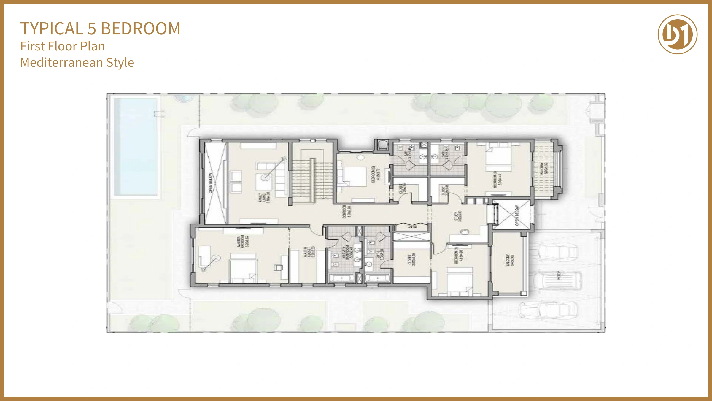 Mohammed Bin Rashid Al Maktoum City , District One Phase III  , A Villas floor plan 10