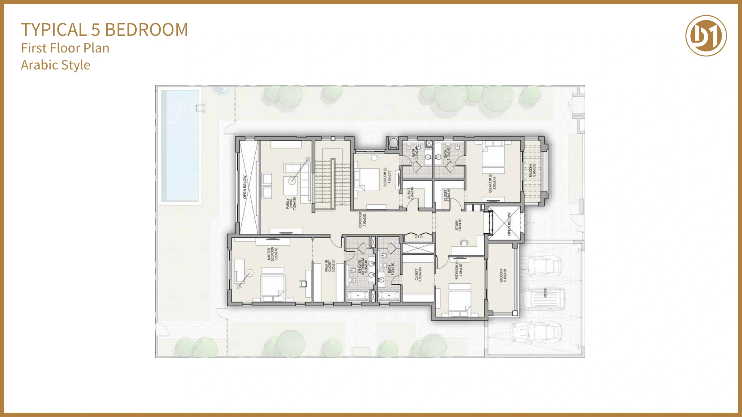 Mohammed Bin Rashid Al Maktoum City , District One Phase III  , A Villas floor plan 9