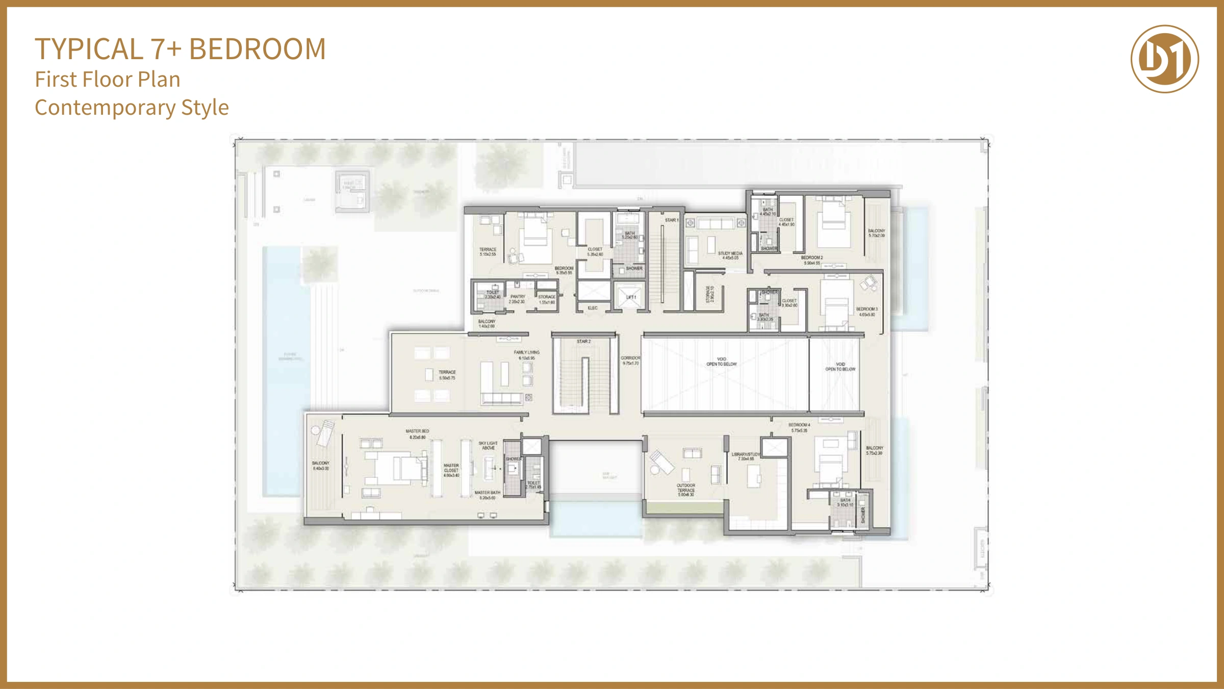 Mohammed Bin Rashid Al Maktoum City , District One Phase III  , A Villas floor plan 5