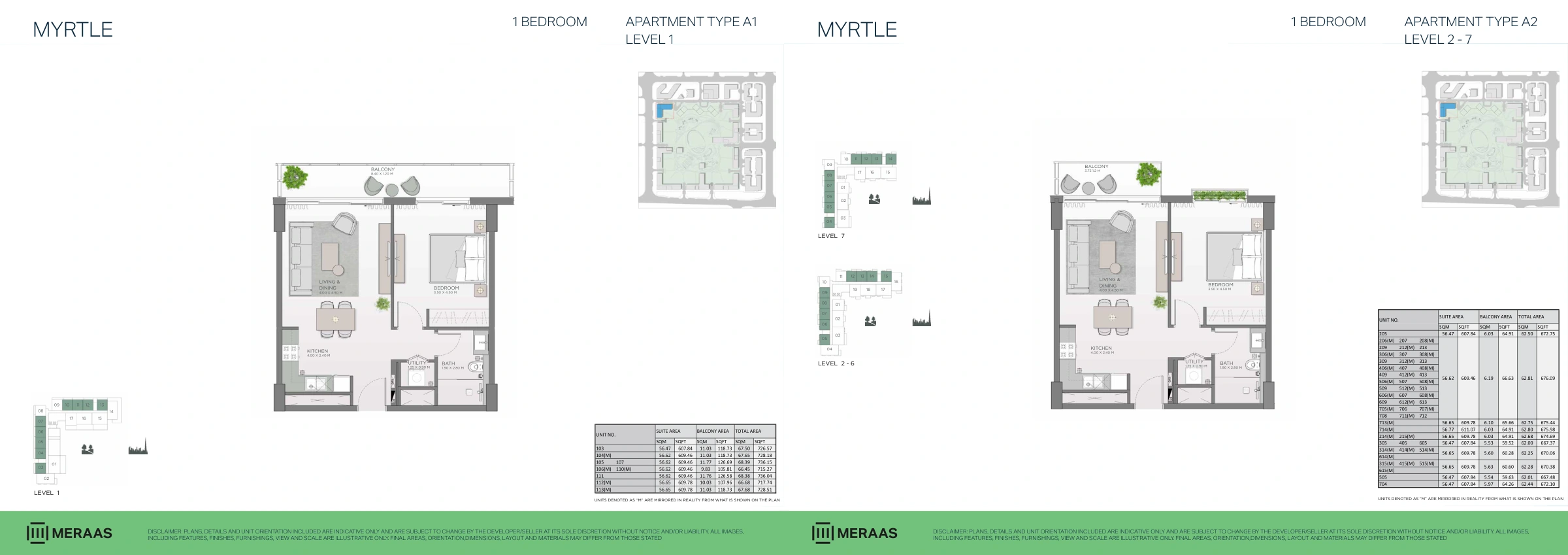 Myrtle City Walk floor plan 6