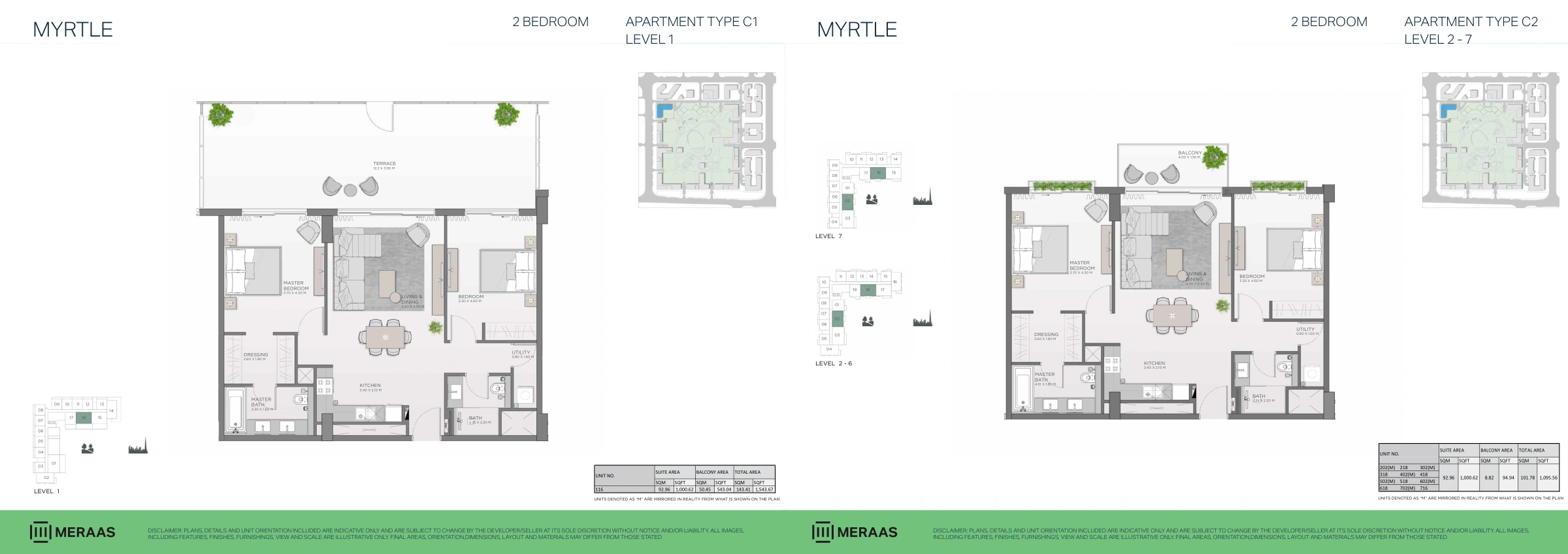 Myrtle City Walk floor plan 4