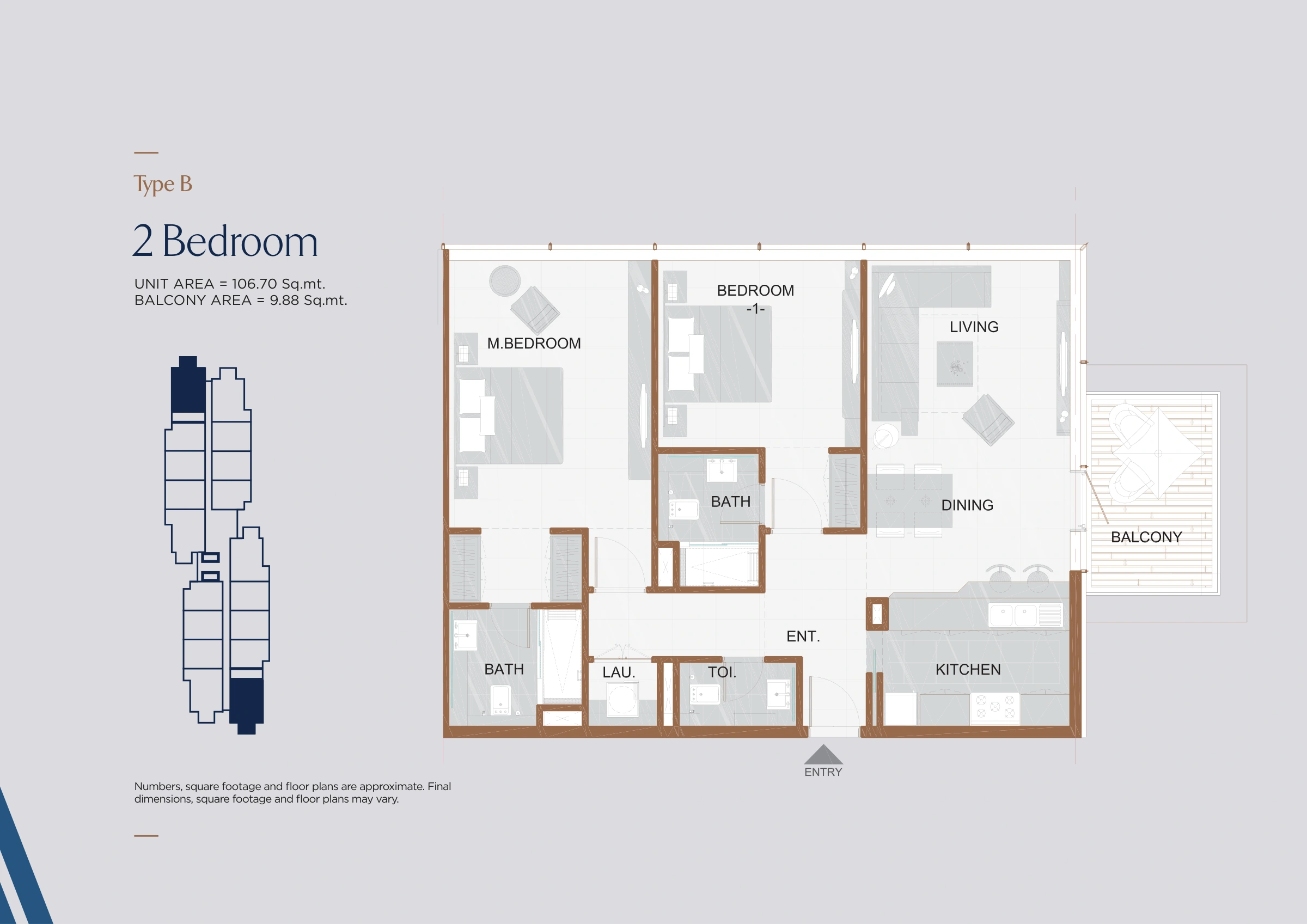 Ras Al Khaimah Gateway floor plan 1