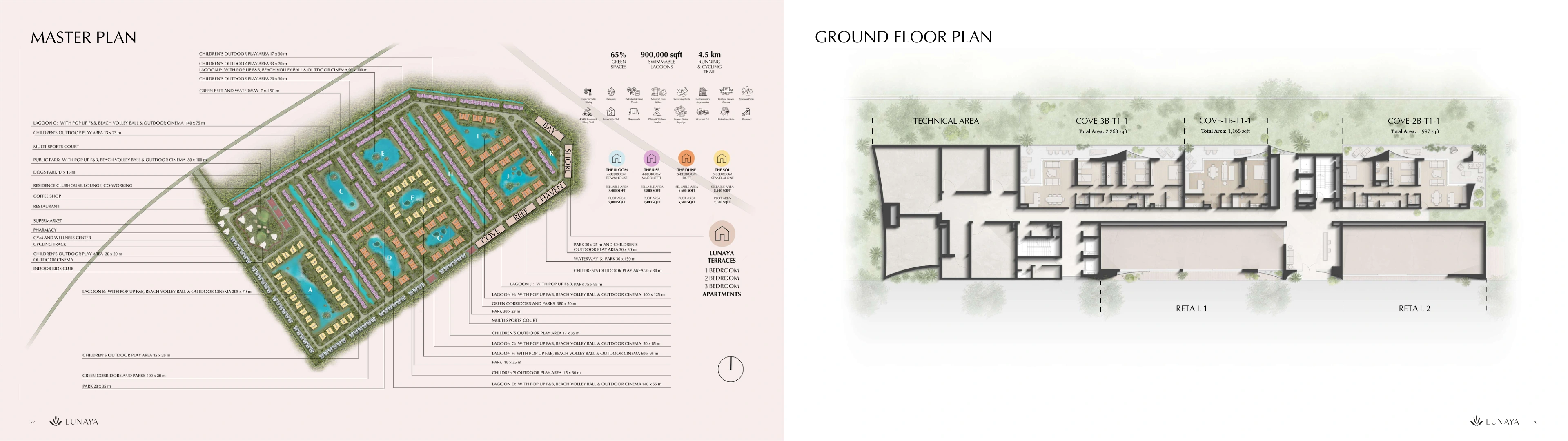 Reef at Lunaya Terraces floor plan 2