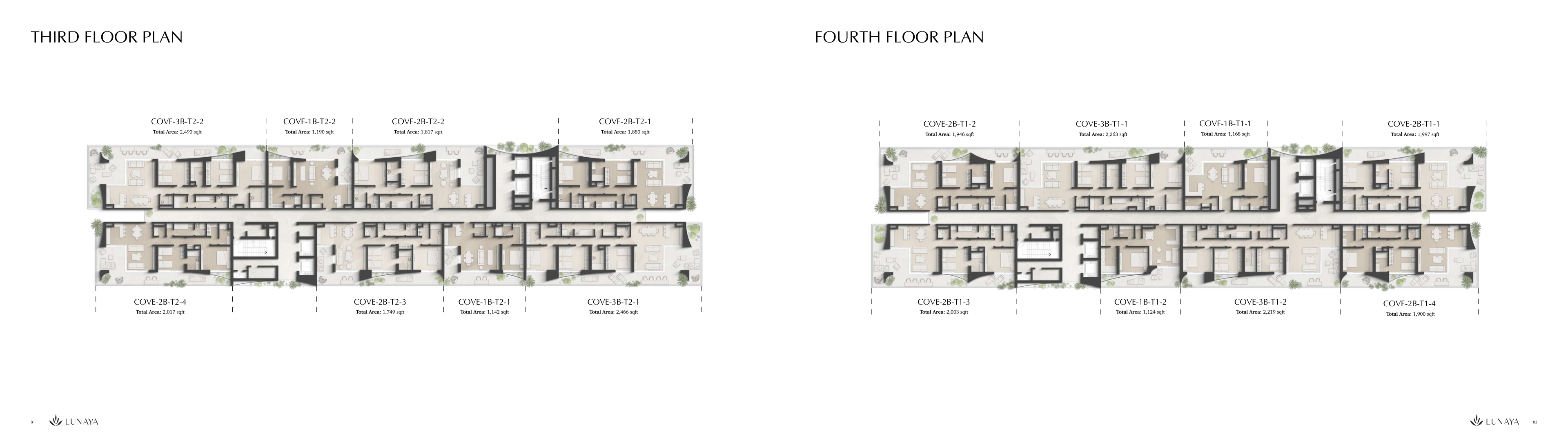 Reef at Lunaya Terraces floor plan 4