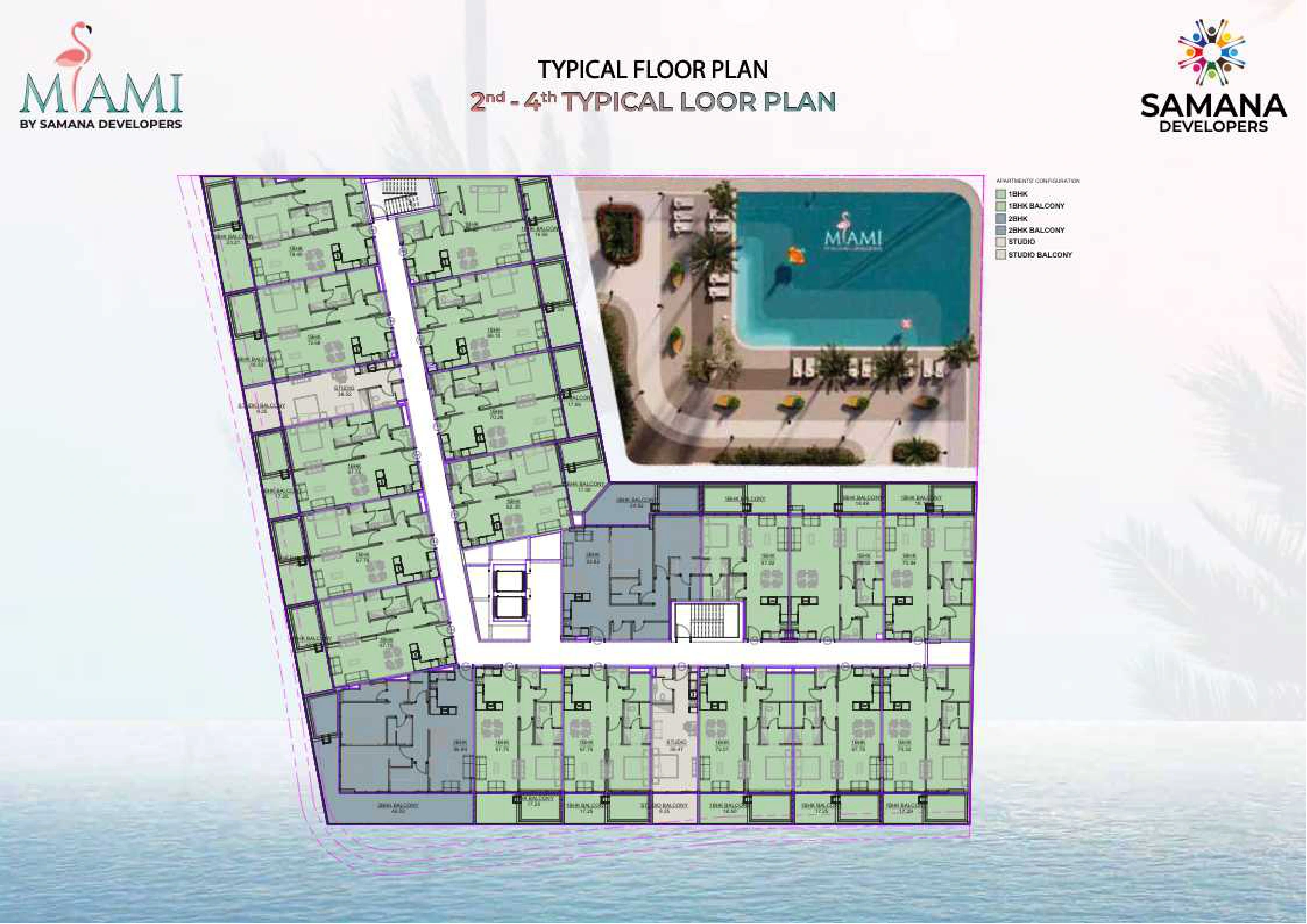 Samana Miami Phase 2 floor plan 1