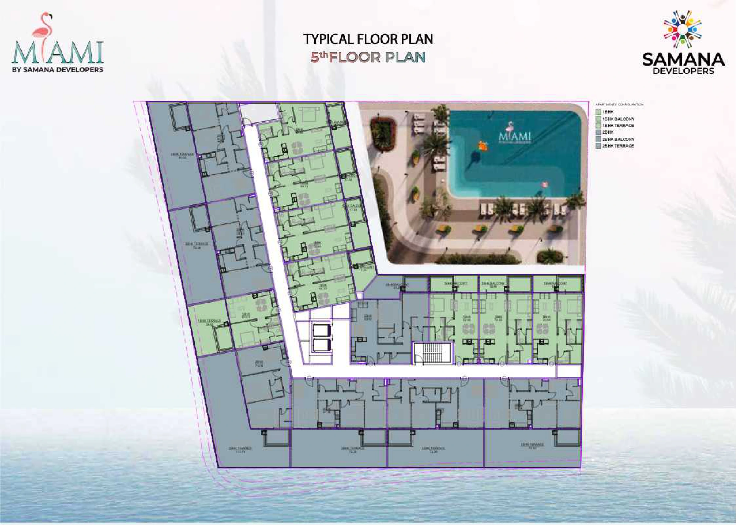 Samana Miami Phase 2 floor plan 3
