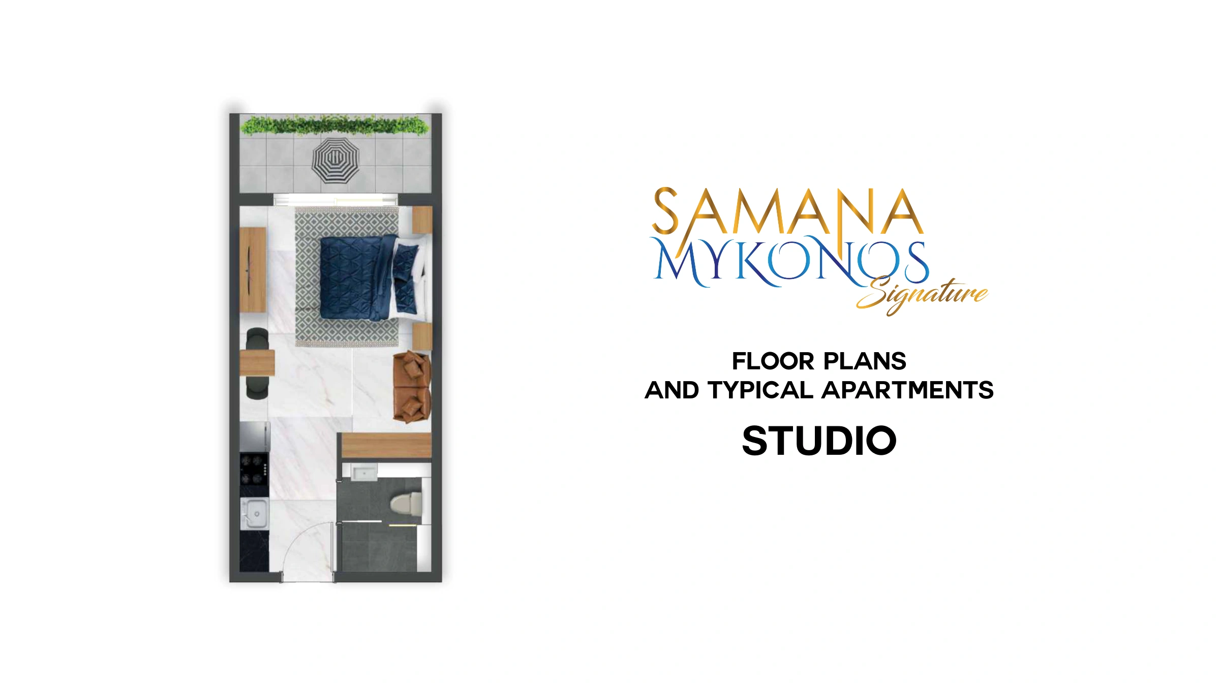 Samana Mykonos Signature floor plan 1