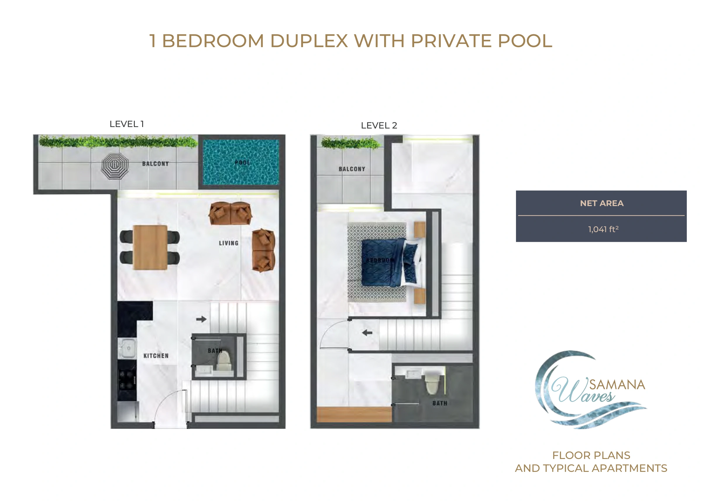 Samana Waves Phase 1 floor plan 8