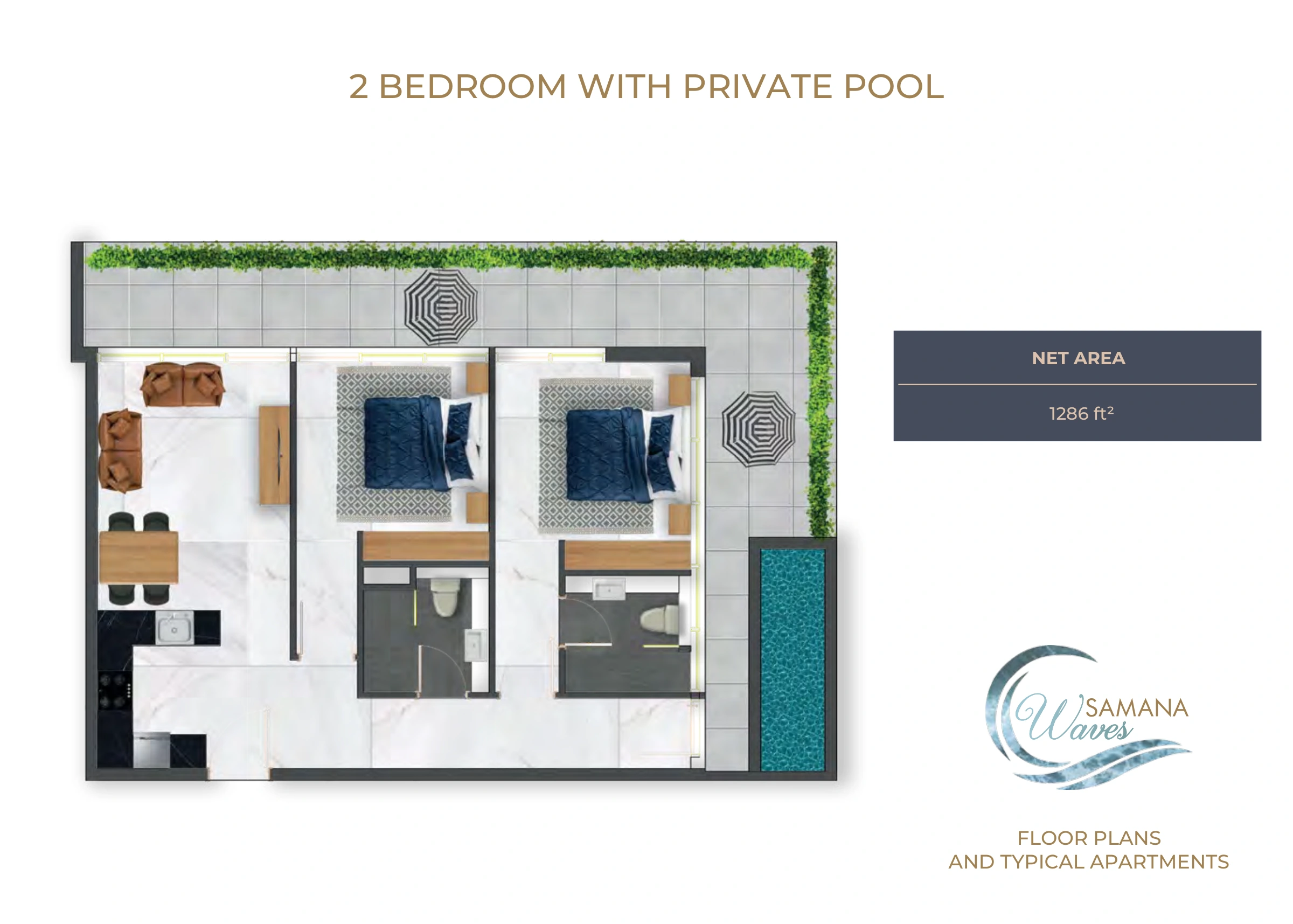 Samana Waves Phase 1 floor plan 7