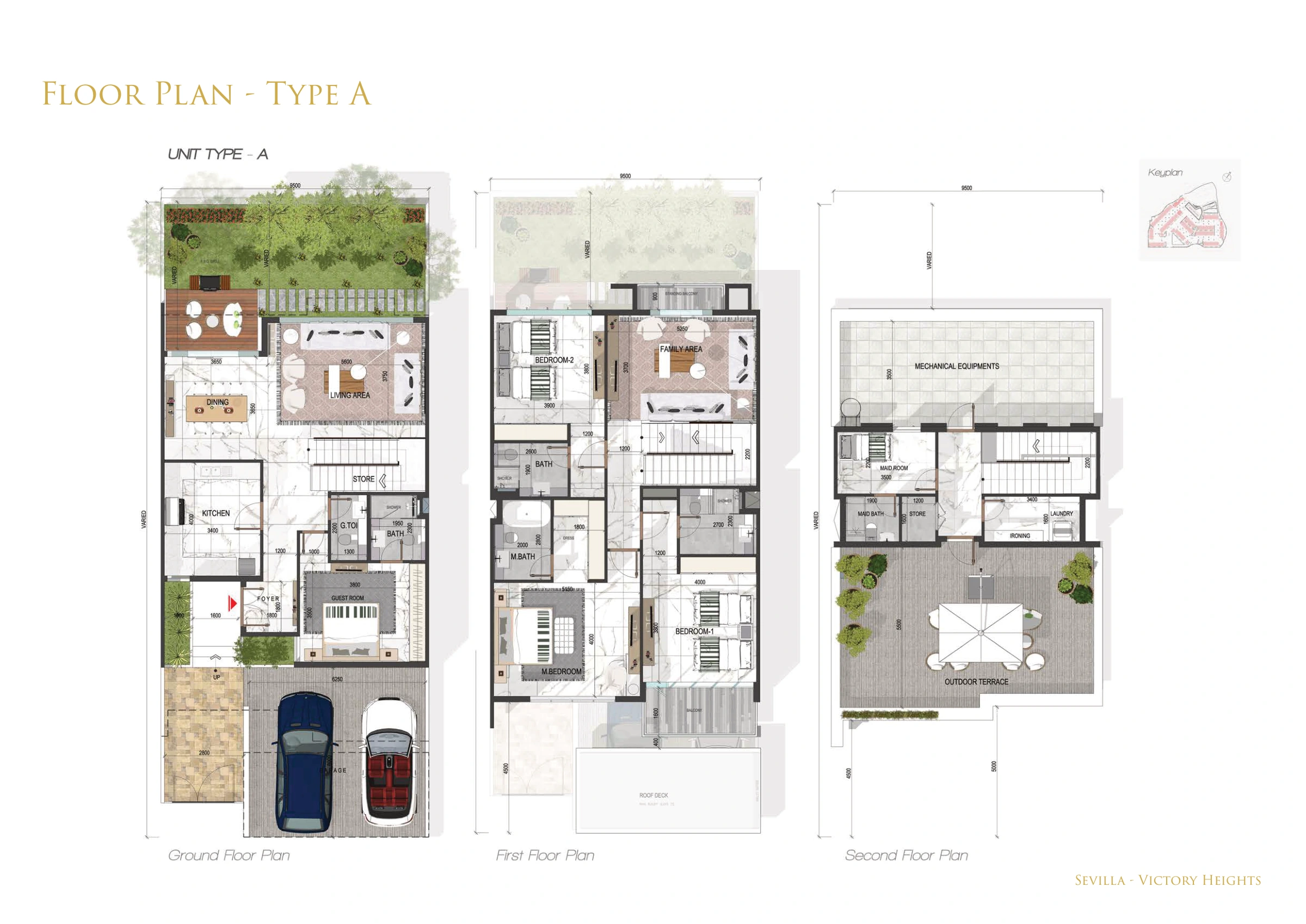 Sevilla Village floor plan 2