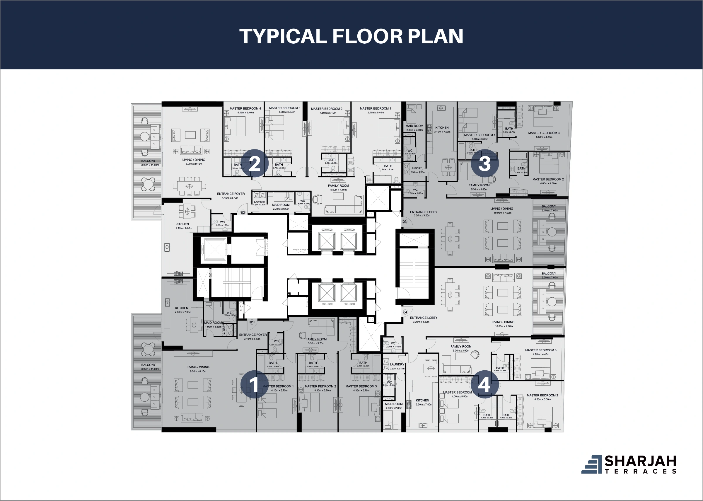 Sharjah Terraces floor plan 5