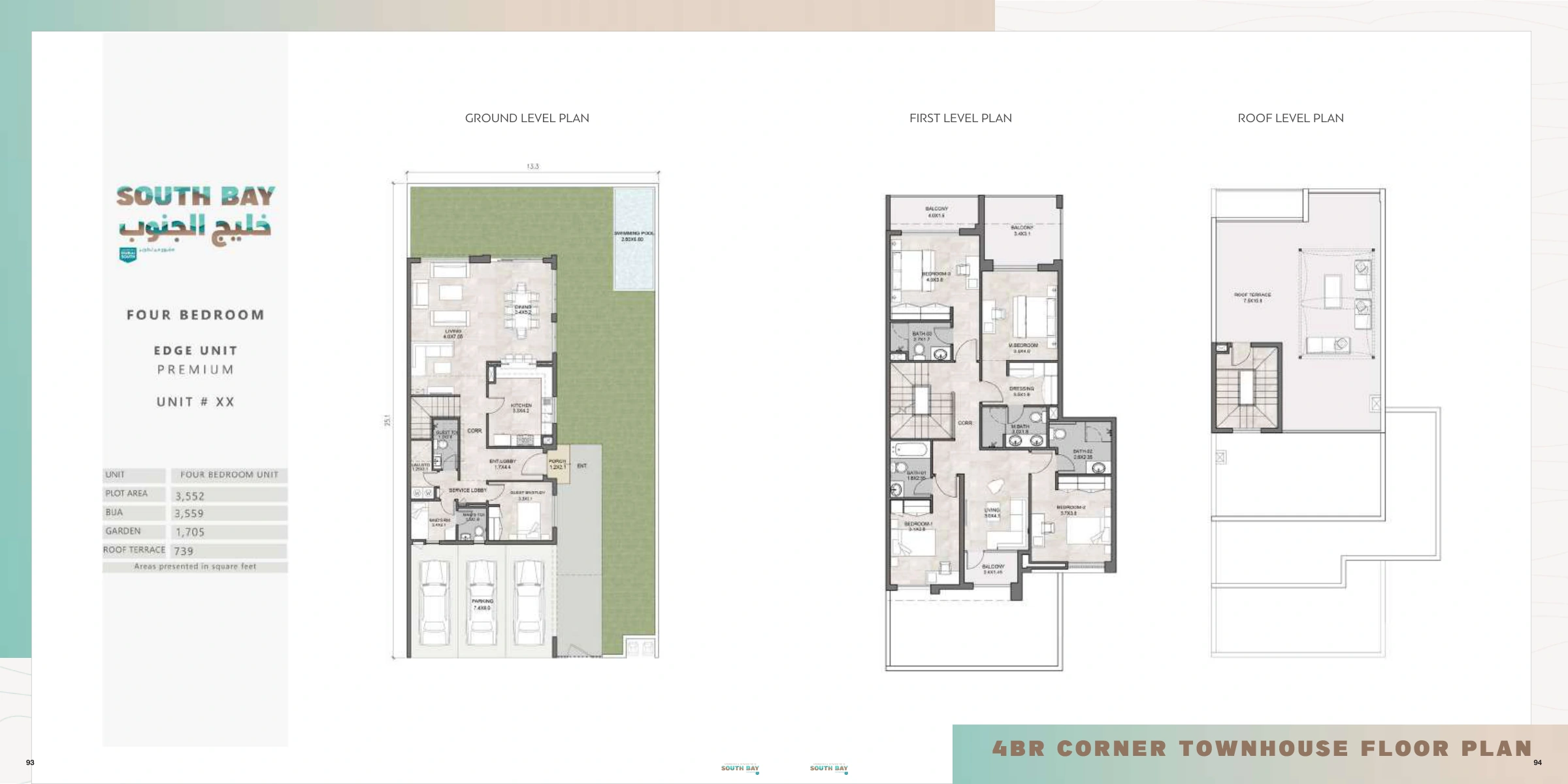 South Bay Phase 3 By Dubai South floor plan 2