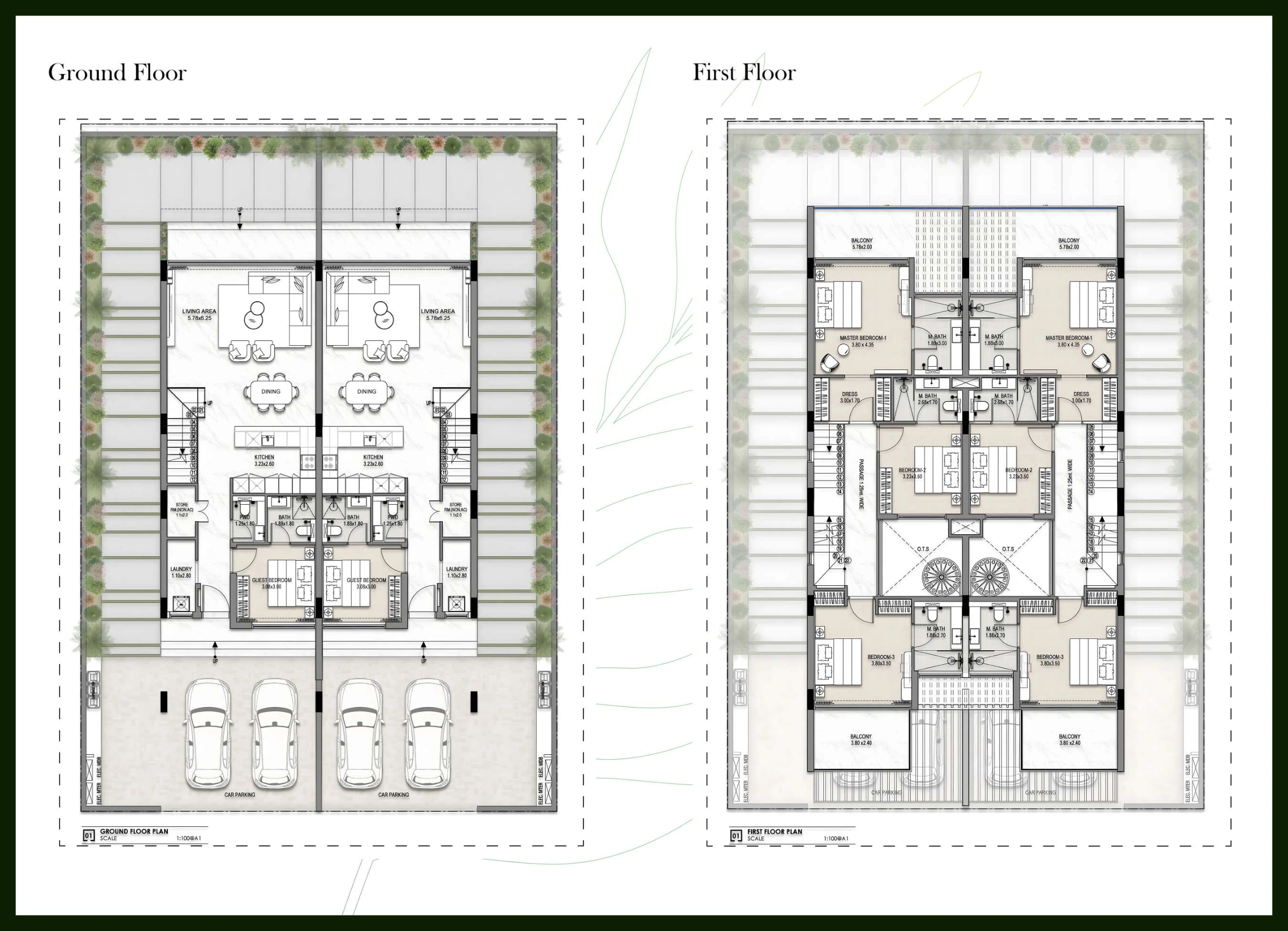 South Park Residences floor plan 1