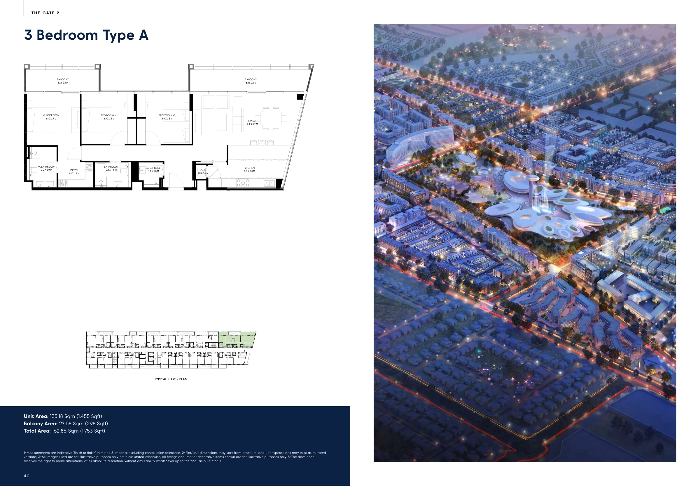 The Gate Phase 2 By Arada floor plan 5