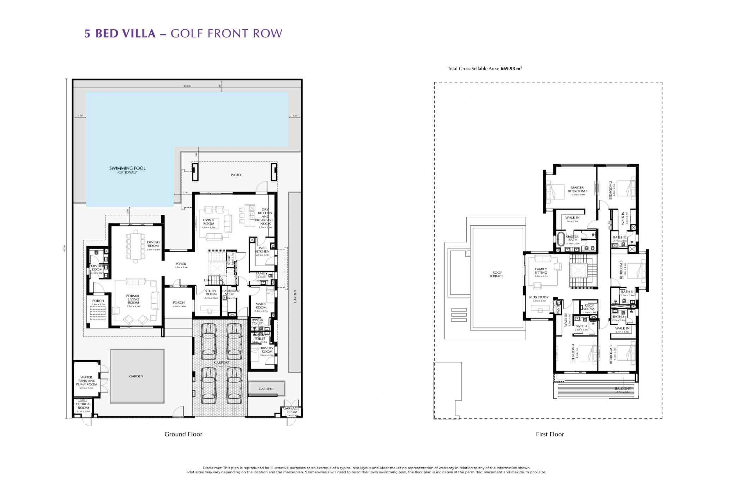 The Magnolias floor plan 8