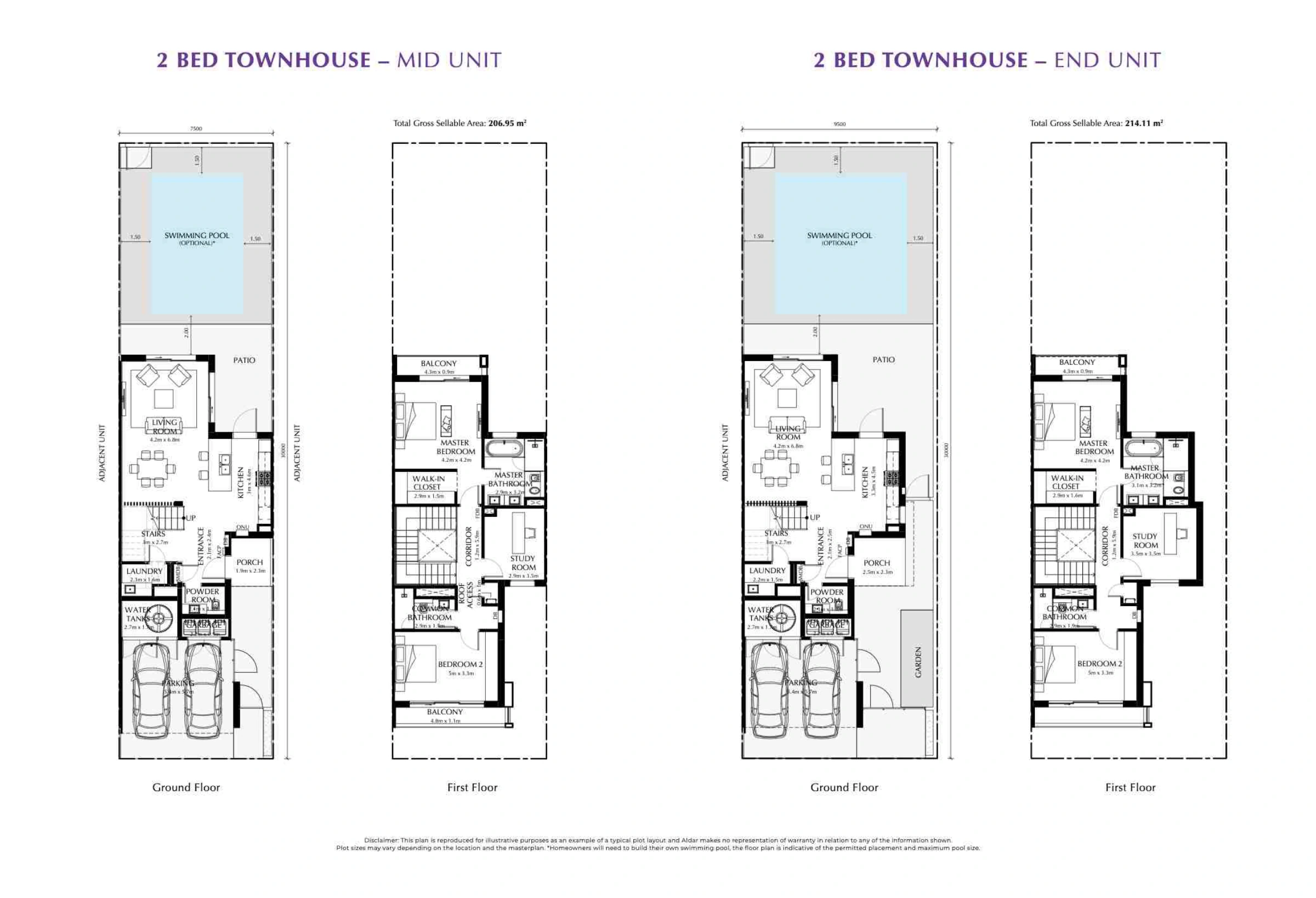 The Magnolias floor plan 9