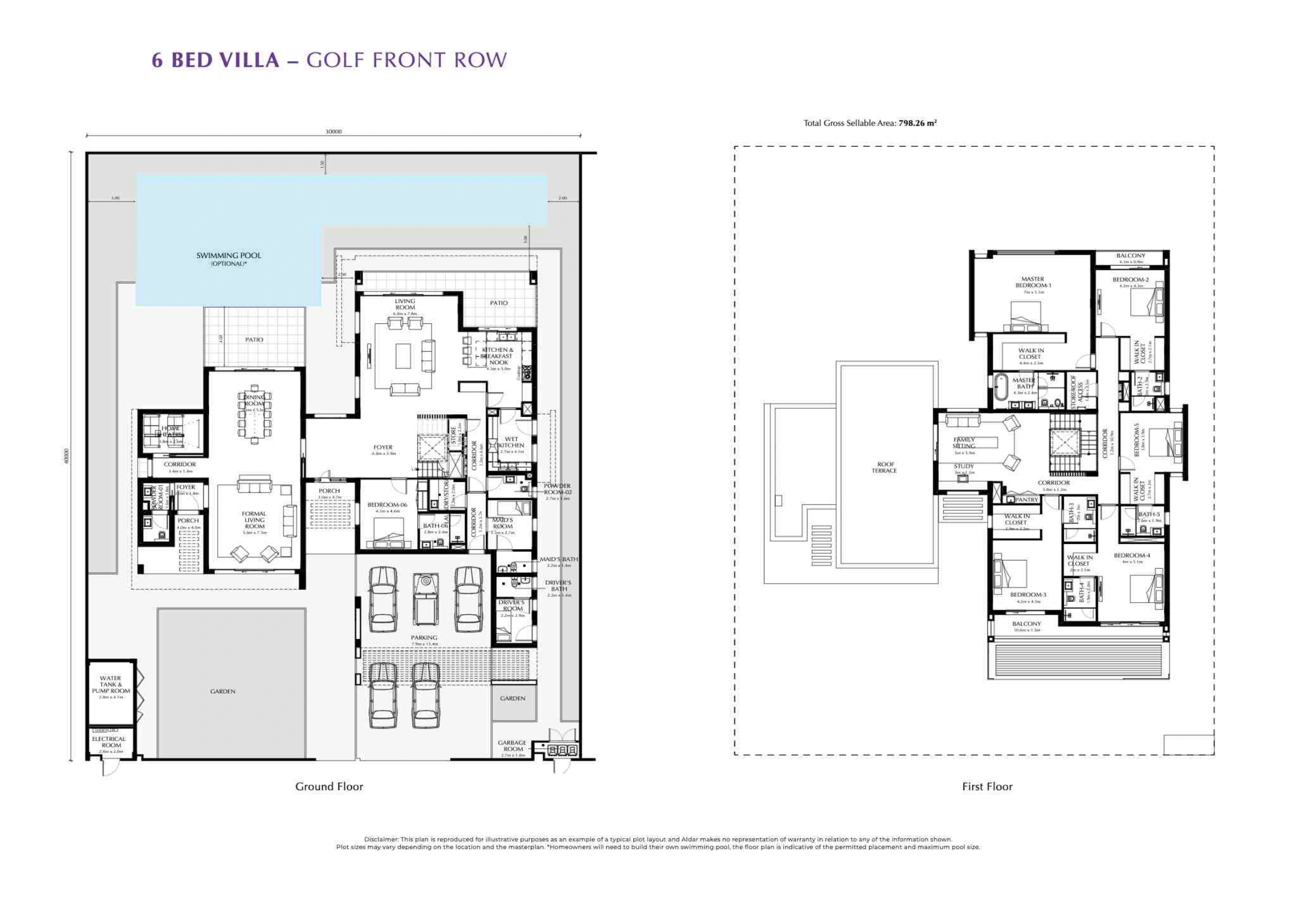 The Magnolias floor plan 12