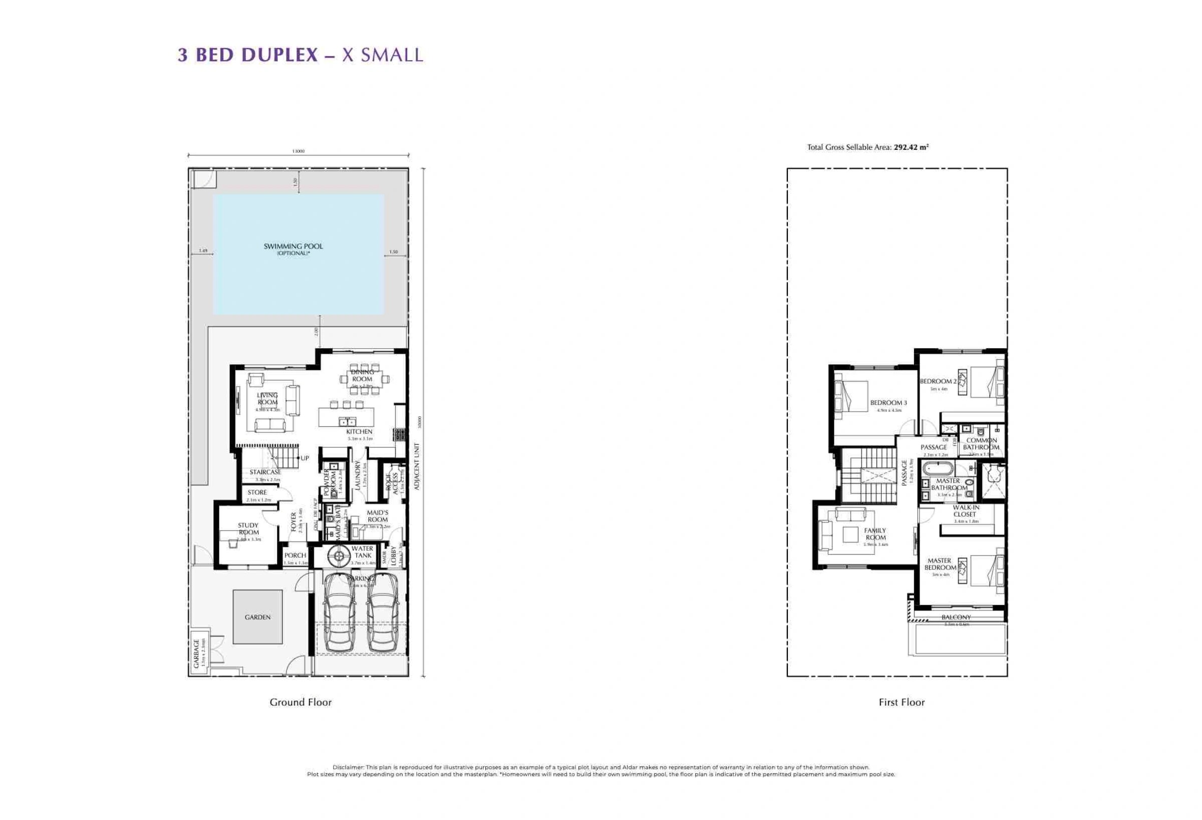 The Magnolias floor plan 4