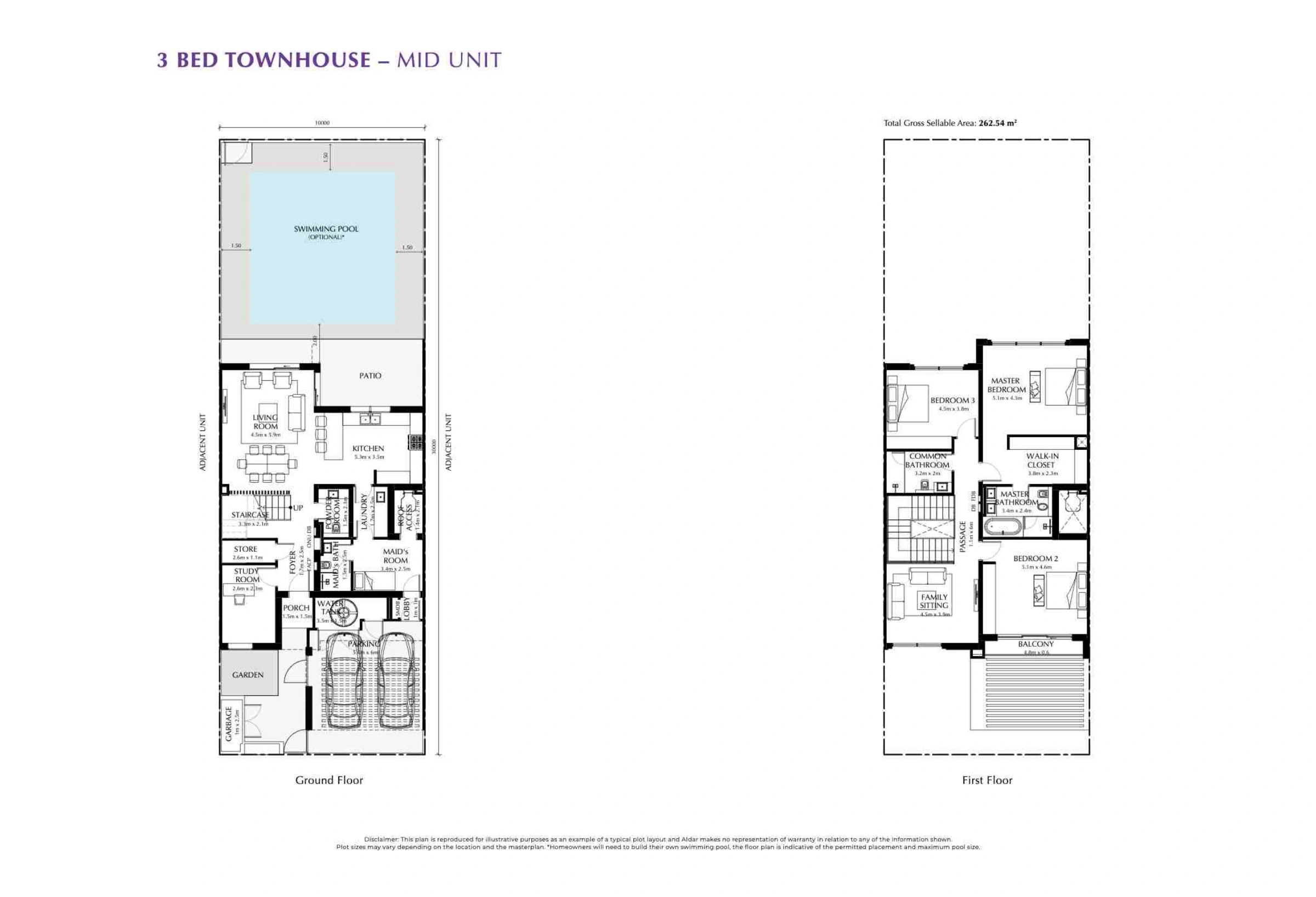 The Magnolias floor plan 2