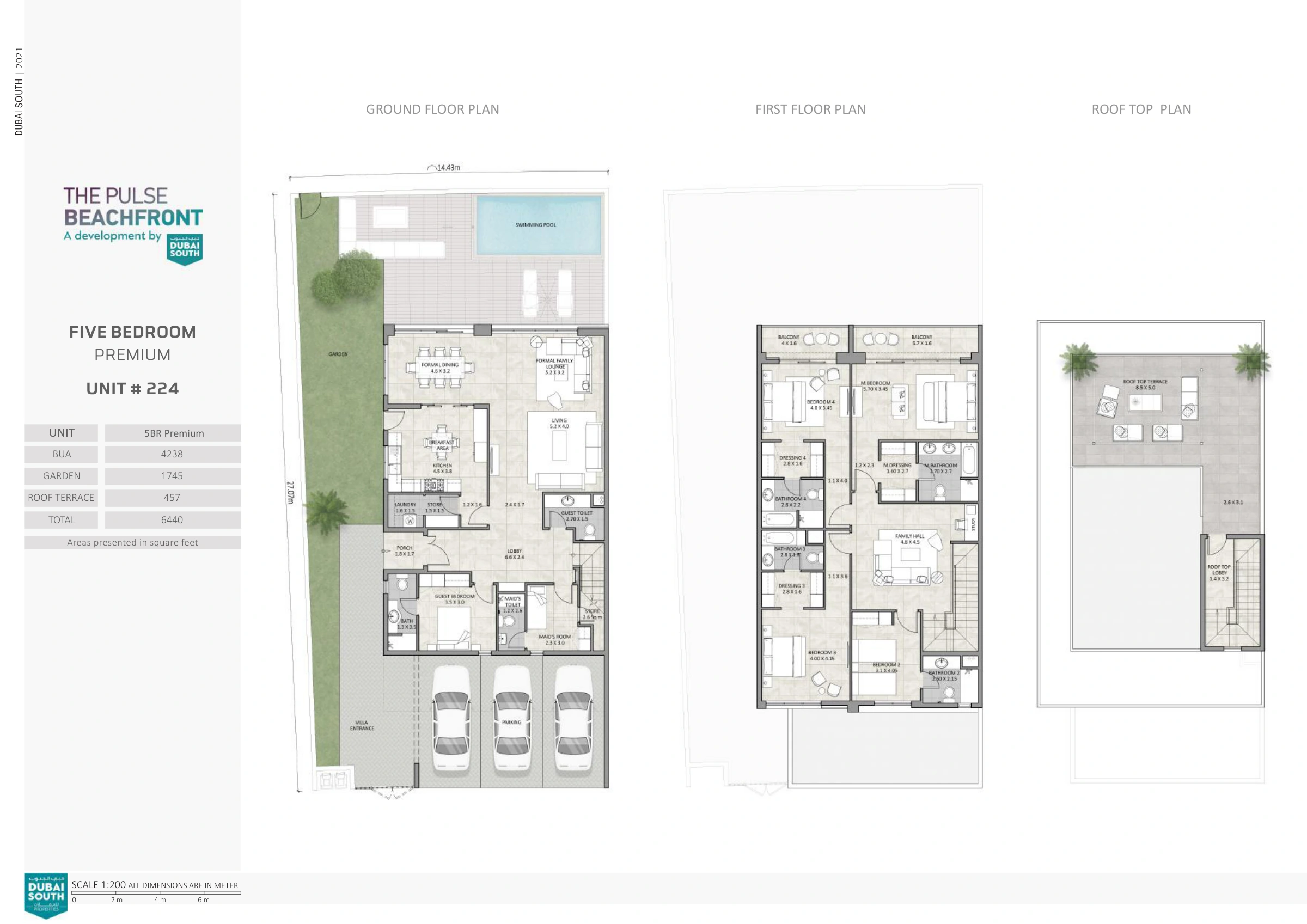 The Pulse Villas By Dubai South floor plan 6