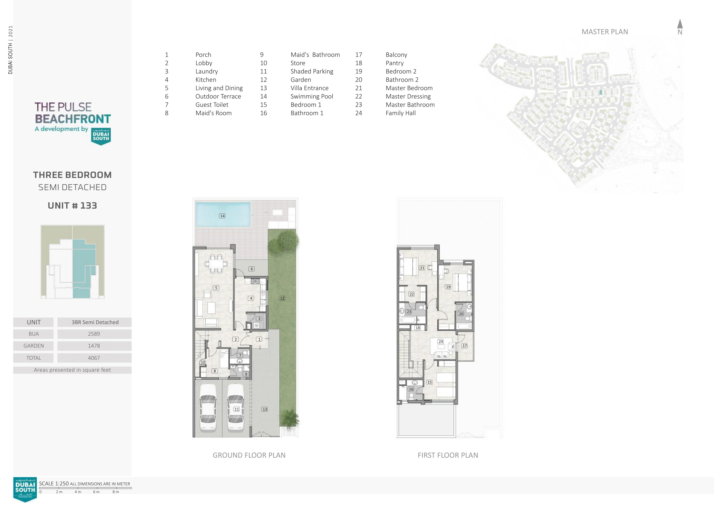 The Pulse Villas By Dubai South floor plan 5