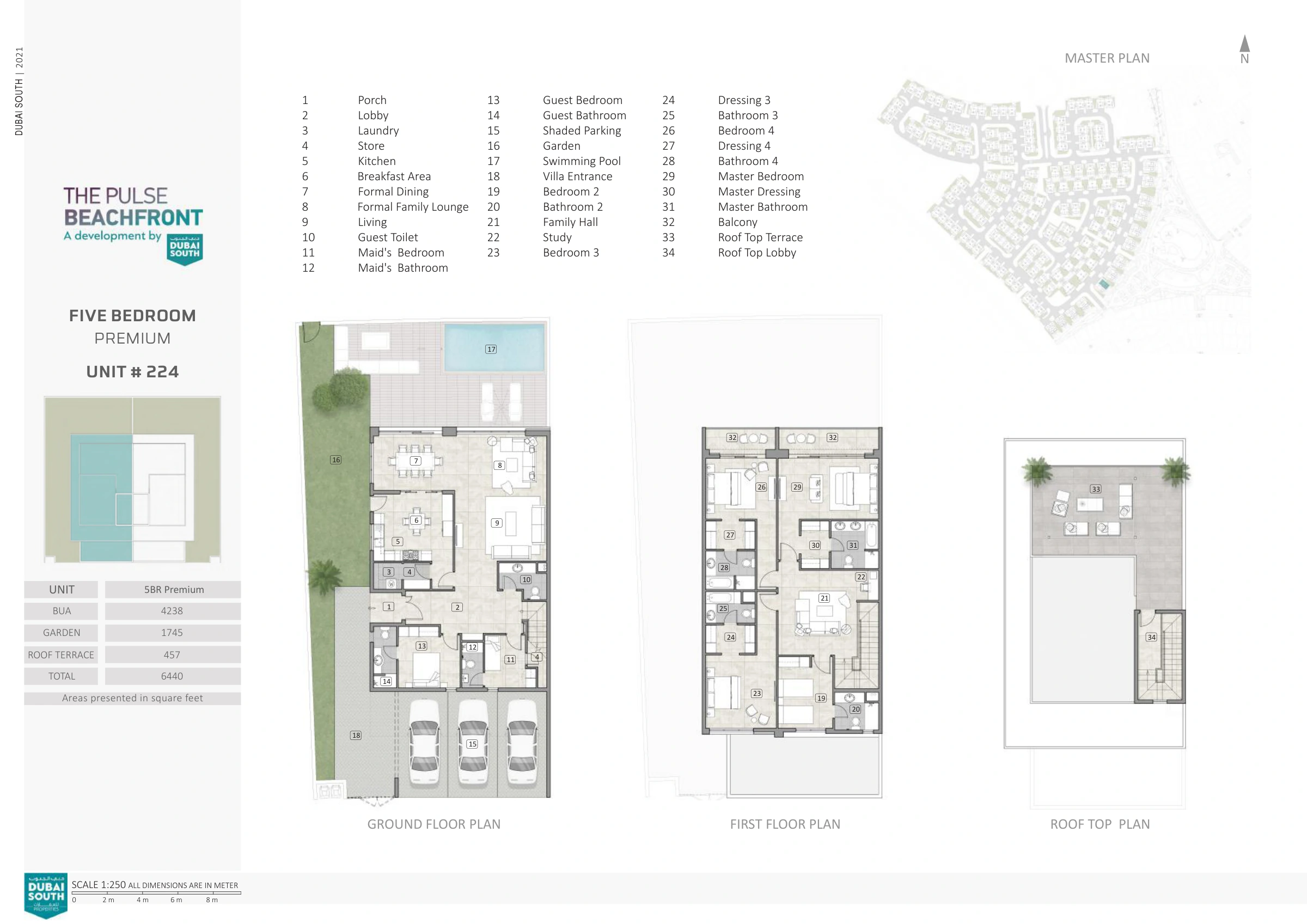The Pulse Villas By Dubai South floor plan 4