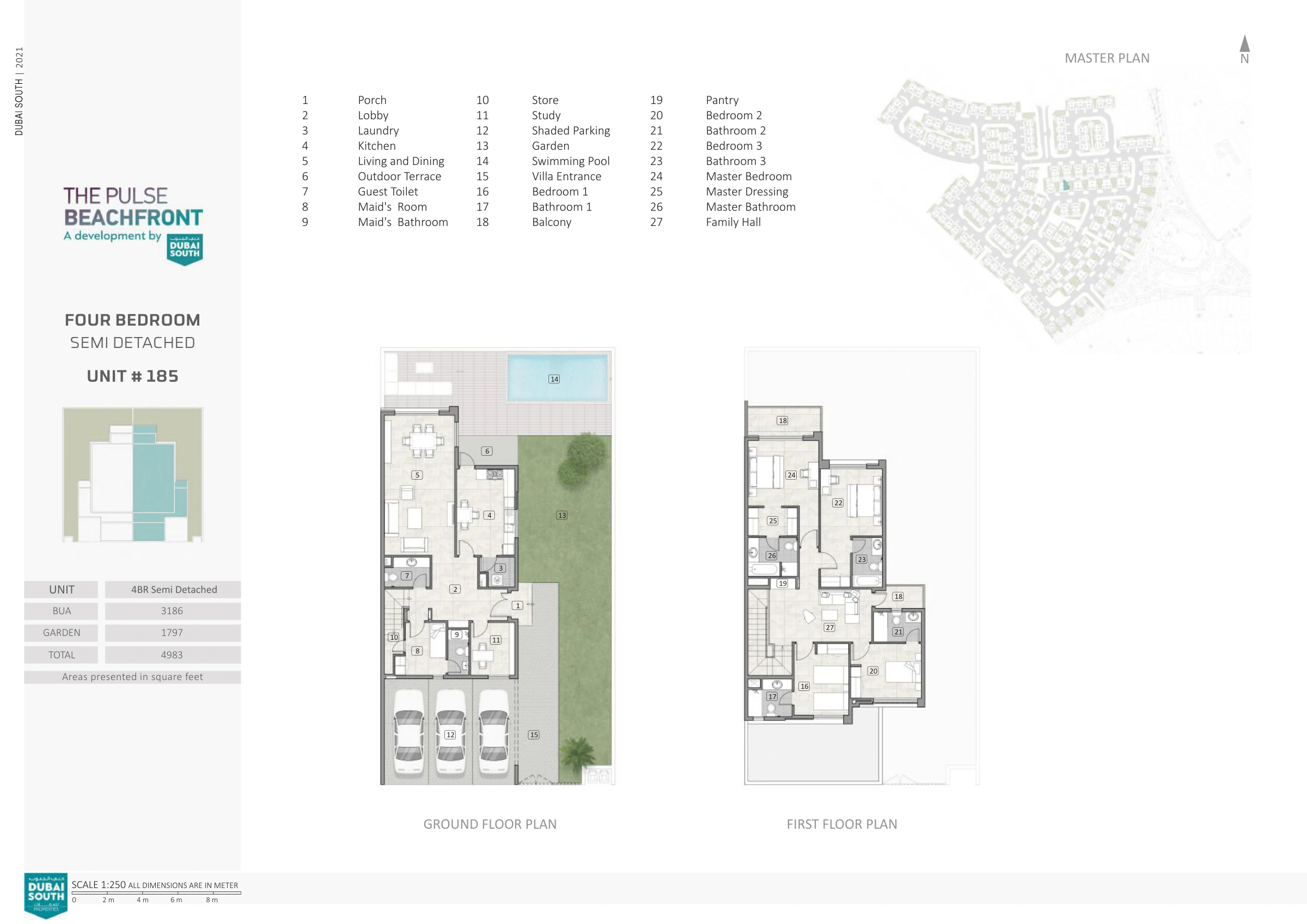 The Pulse Villas By Dubai South floor plan 7