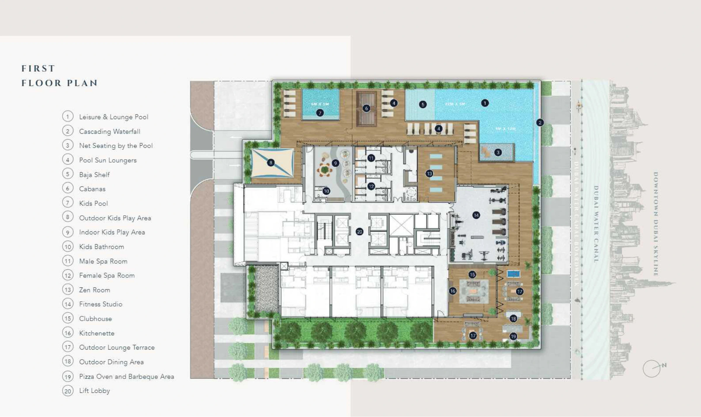 The Quayside floor plan 1