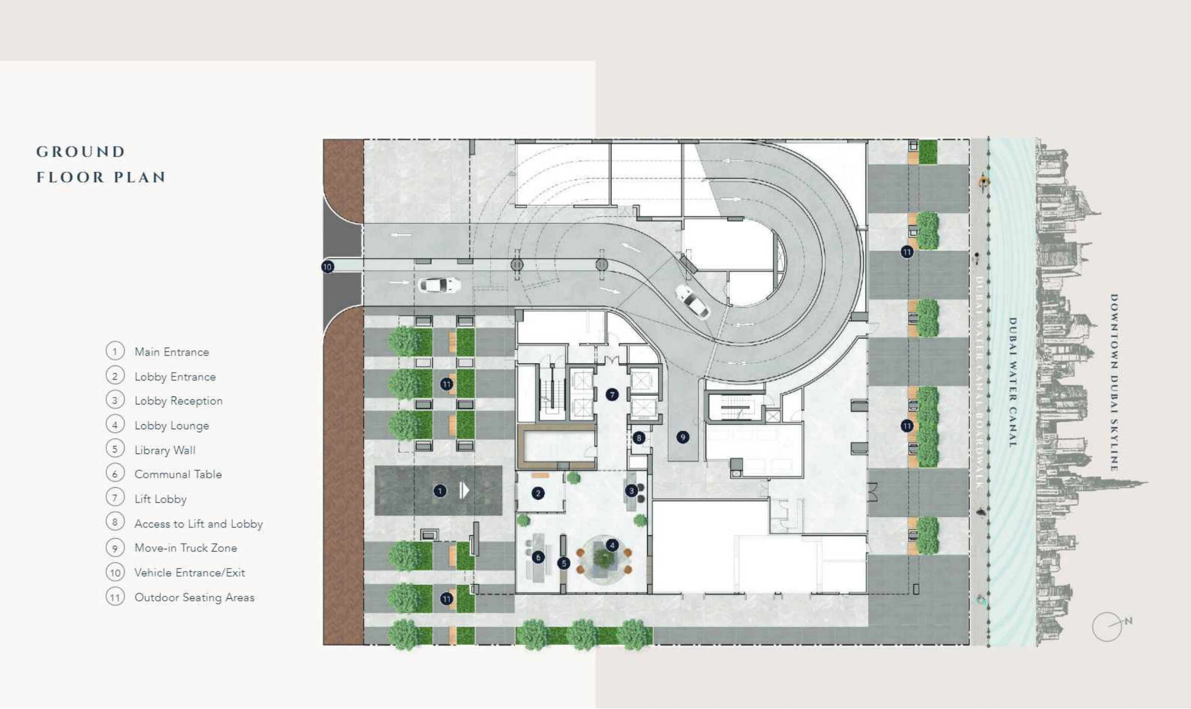 The Quayside floor plan 2