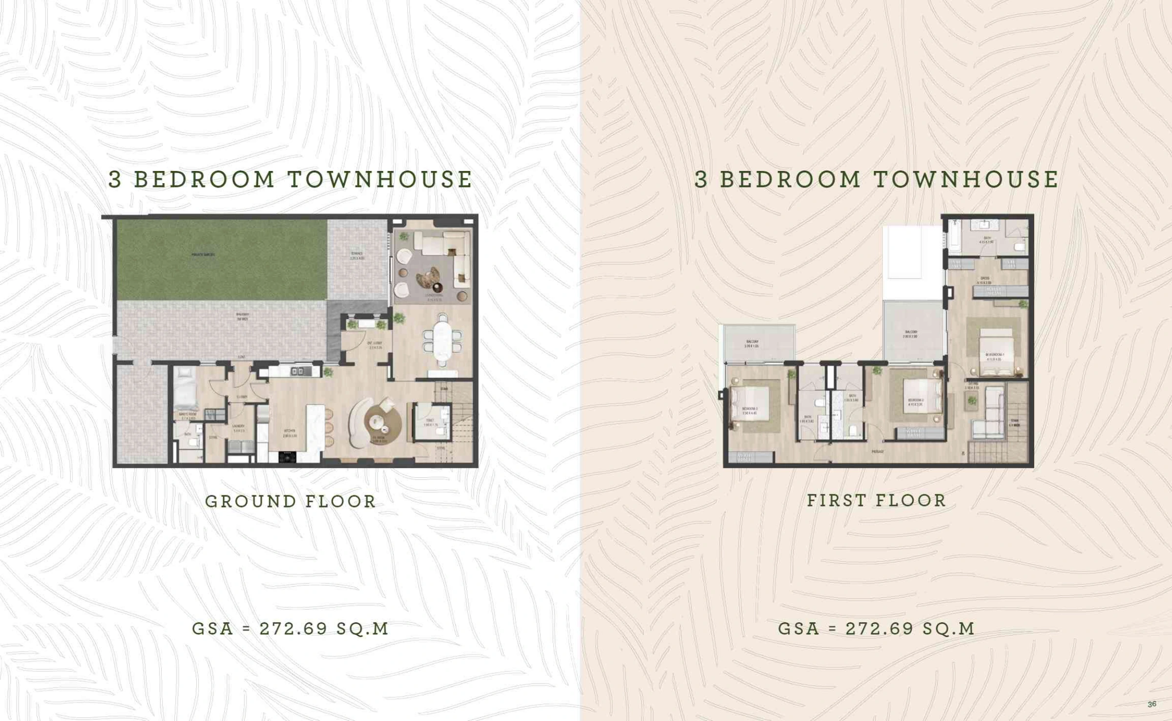 The Sustainable City Yas Island floor plan 1