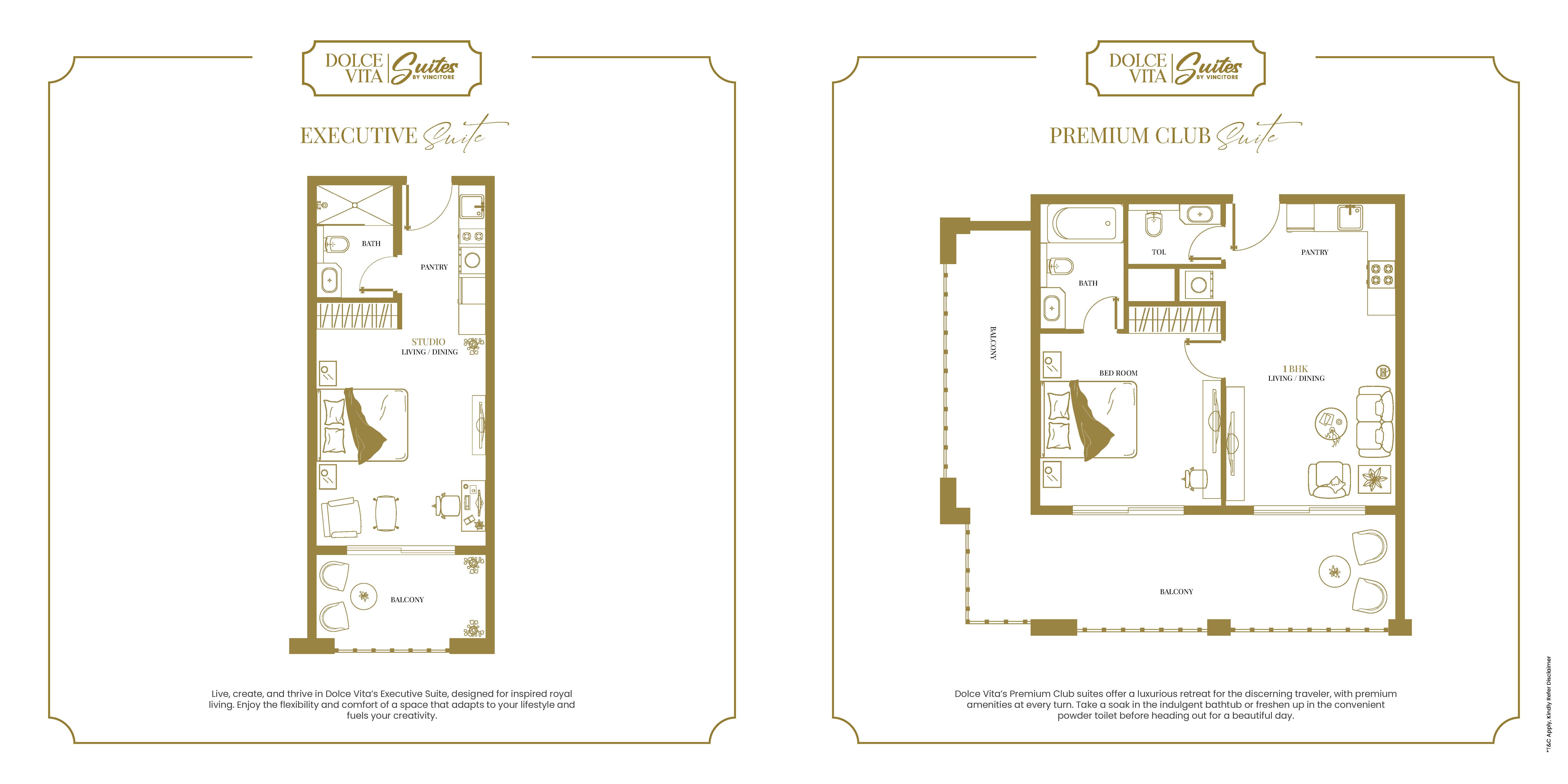 Vincitore Dolce Vita floor plan 2