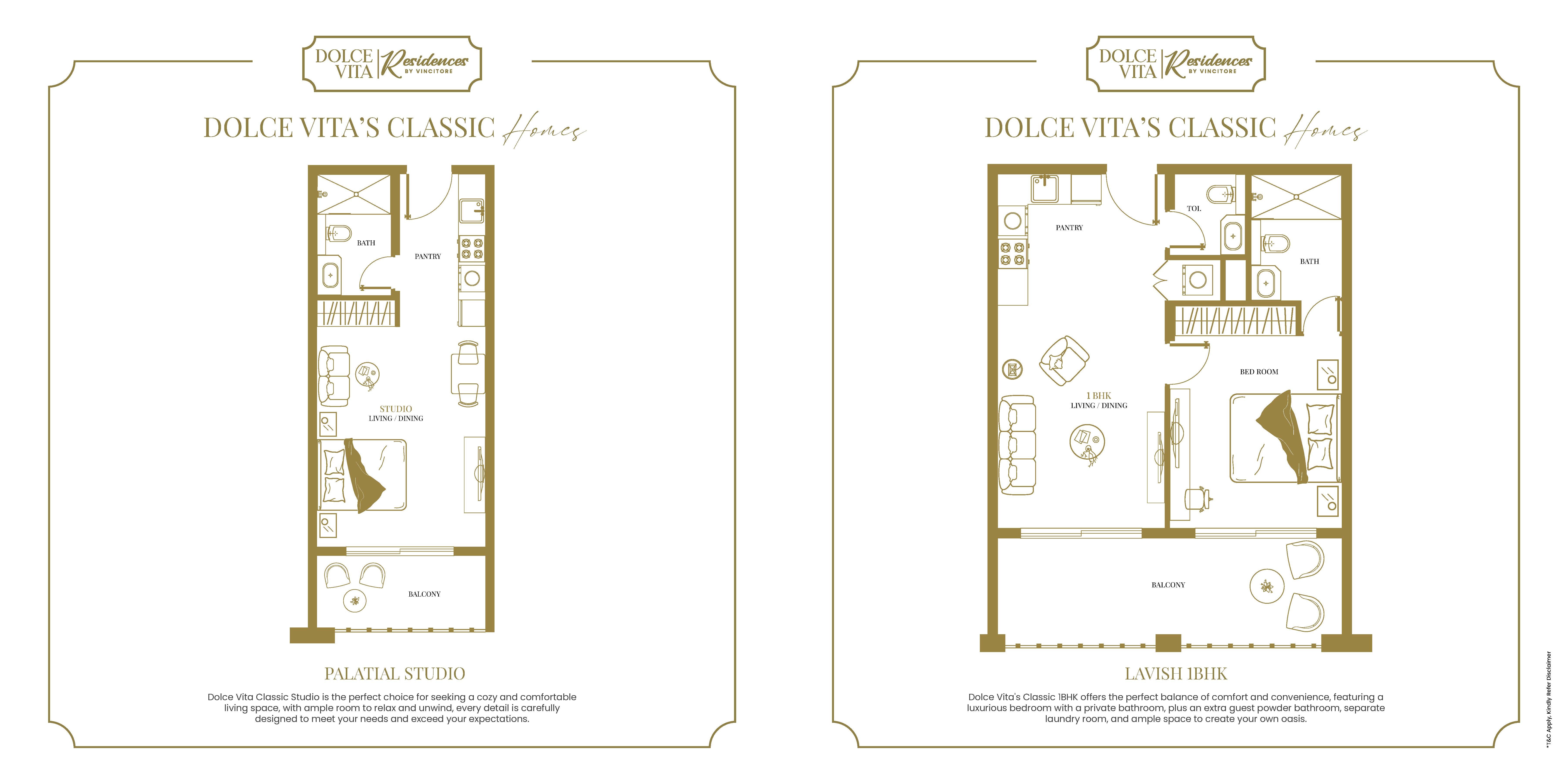 Vincitore Dolce Vita floor plan 3