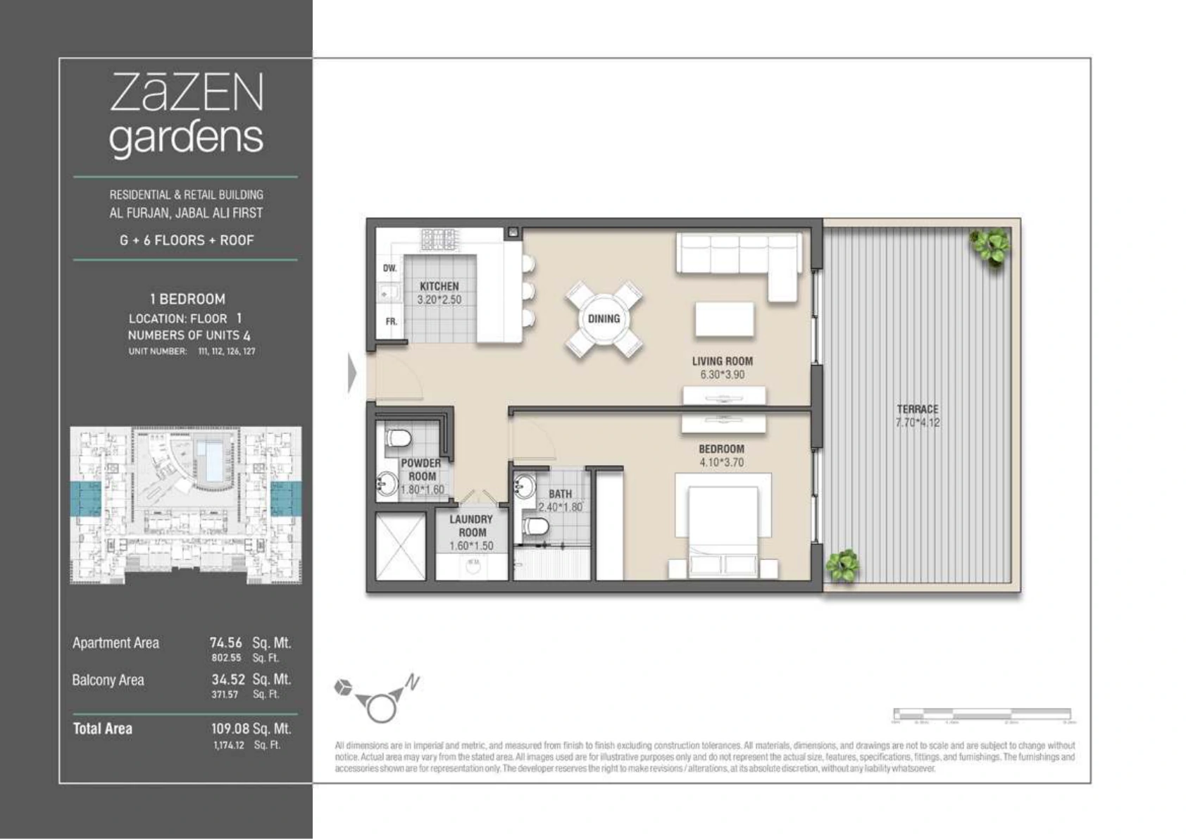 Zazen Gardens floor plan 27