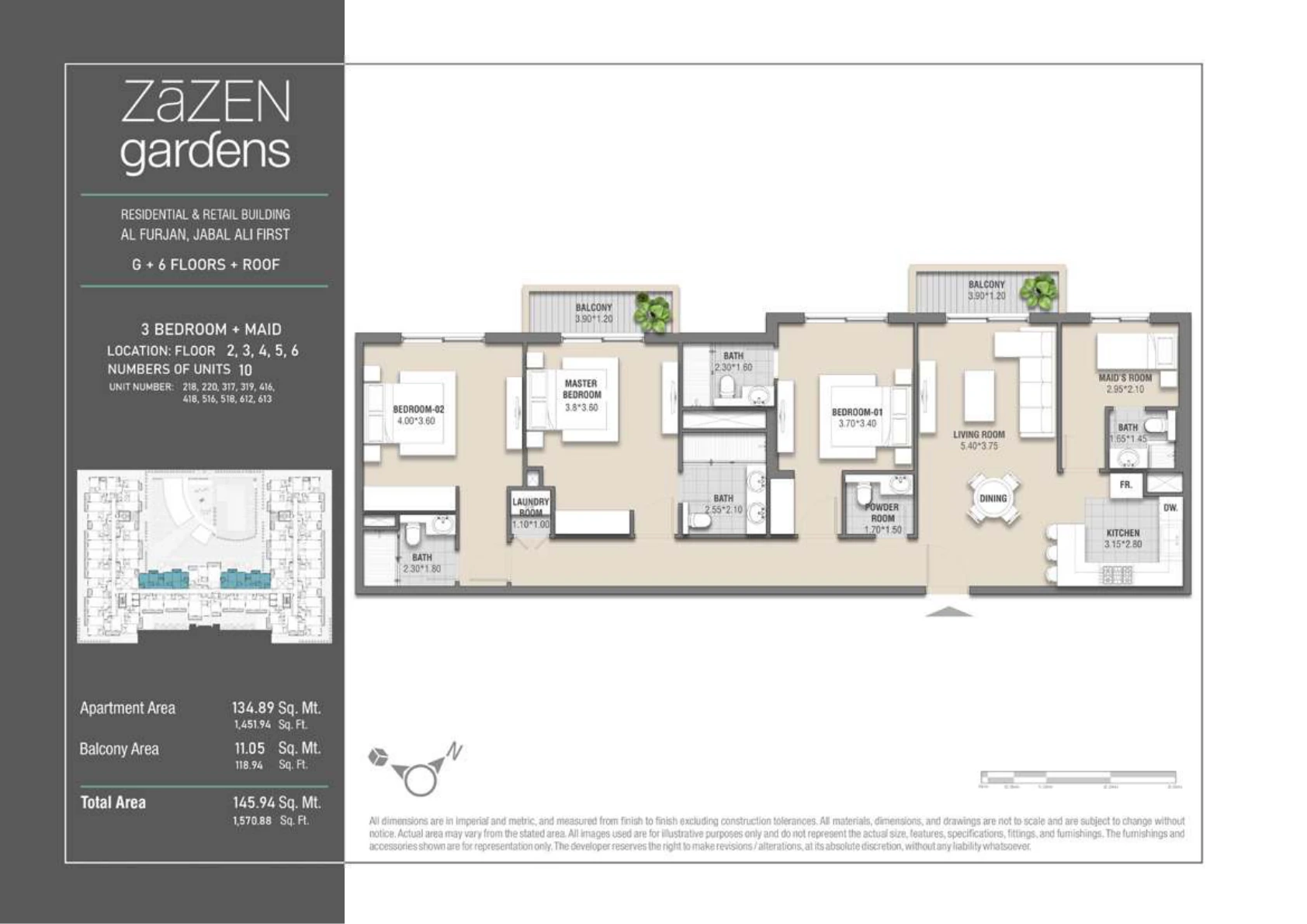 Zazen Gardens floor plan 25