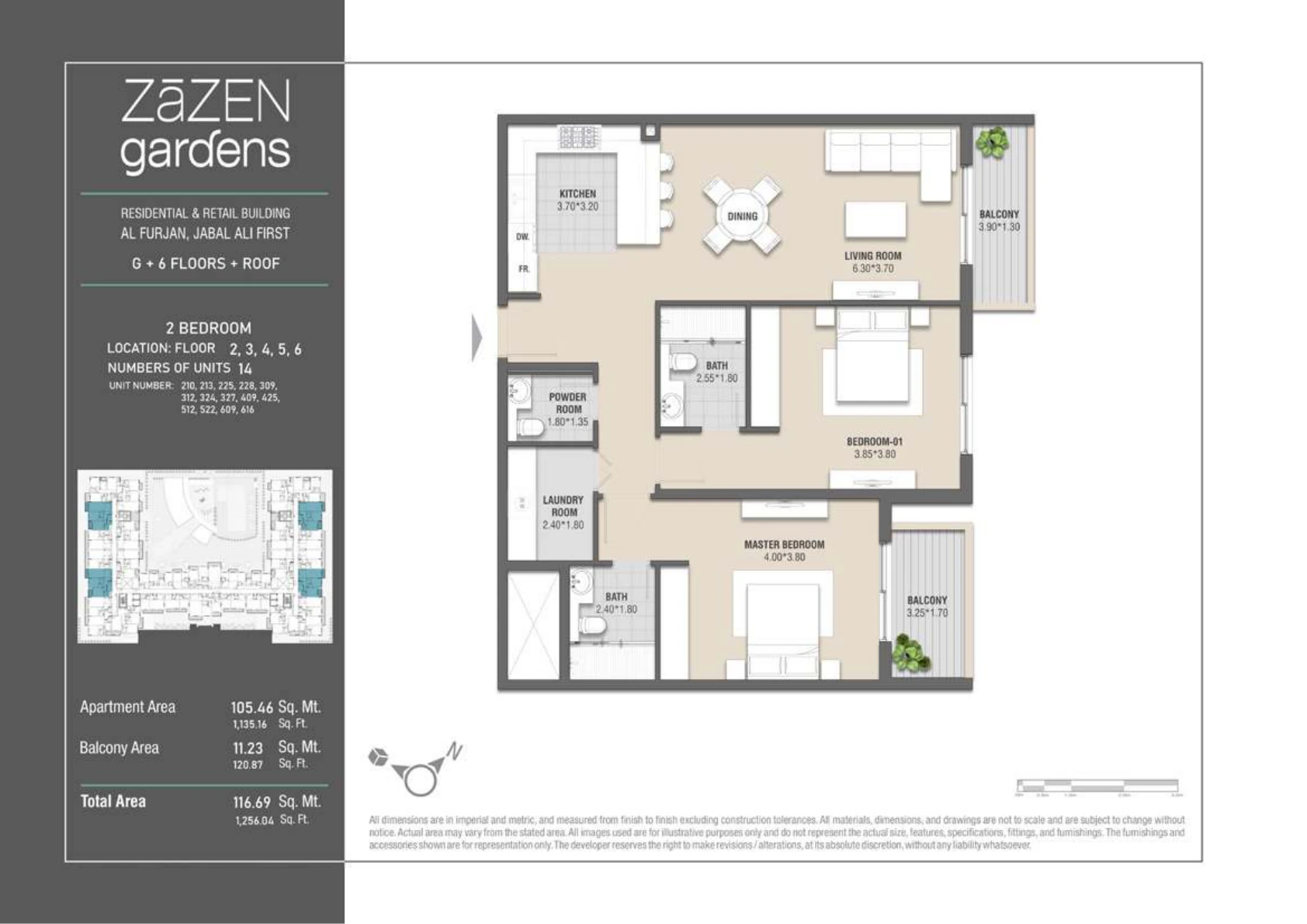 Zazen Gardens floor plan 14